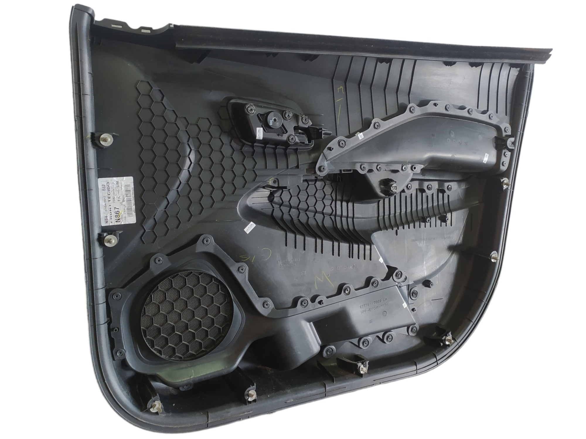 Forro Porta Dianteira Esquerda Chevrolet Cobalt 2018 3