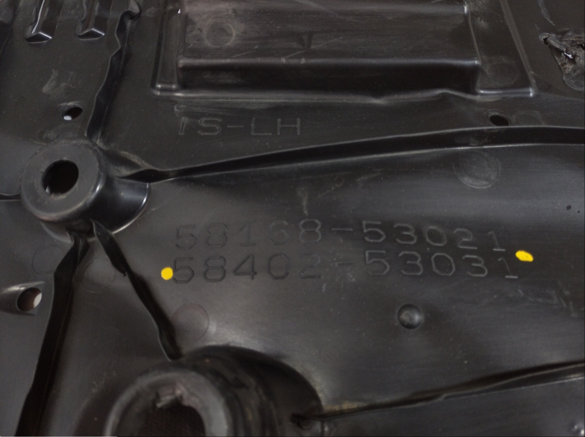 Protetor Assoalho Central Esquerdo Lexus Is250 F Sport V434 5