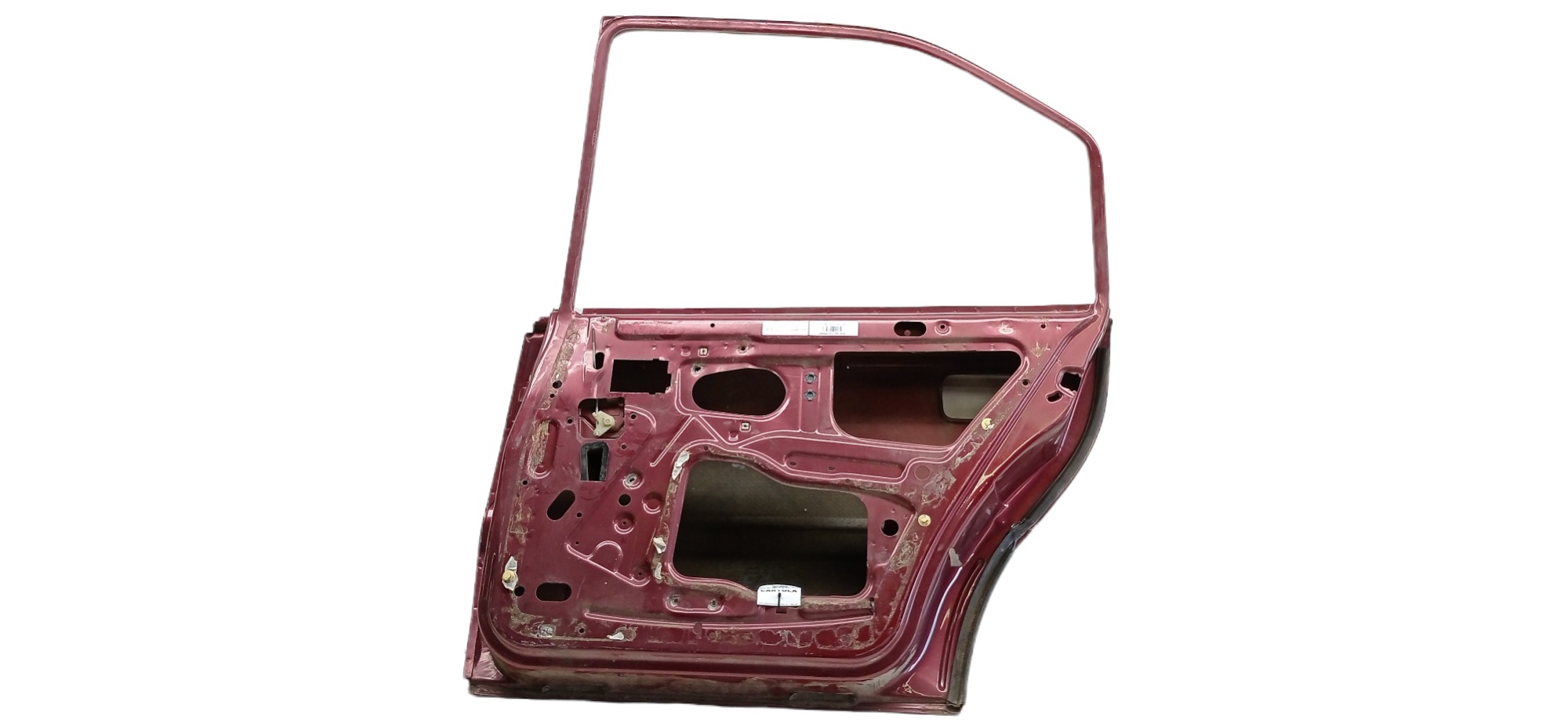 Porta Traseira Direita Chevrolet Omega 1996 P/ Recuperar Traseira Direita Bordô 3
