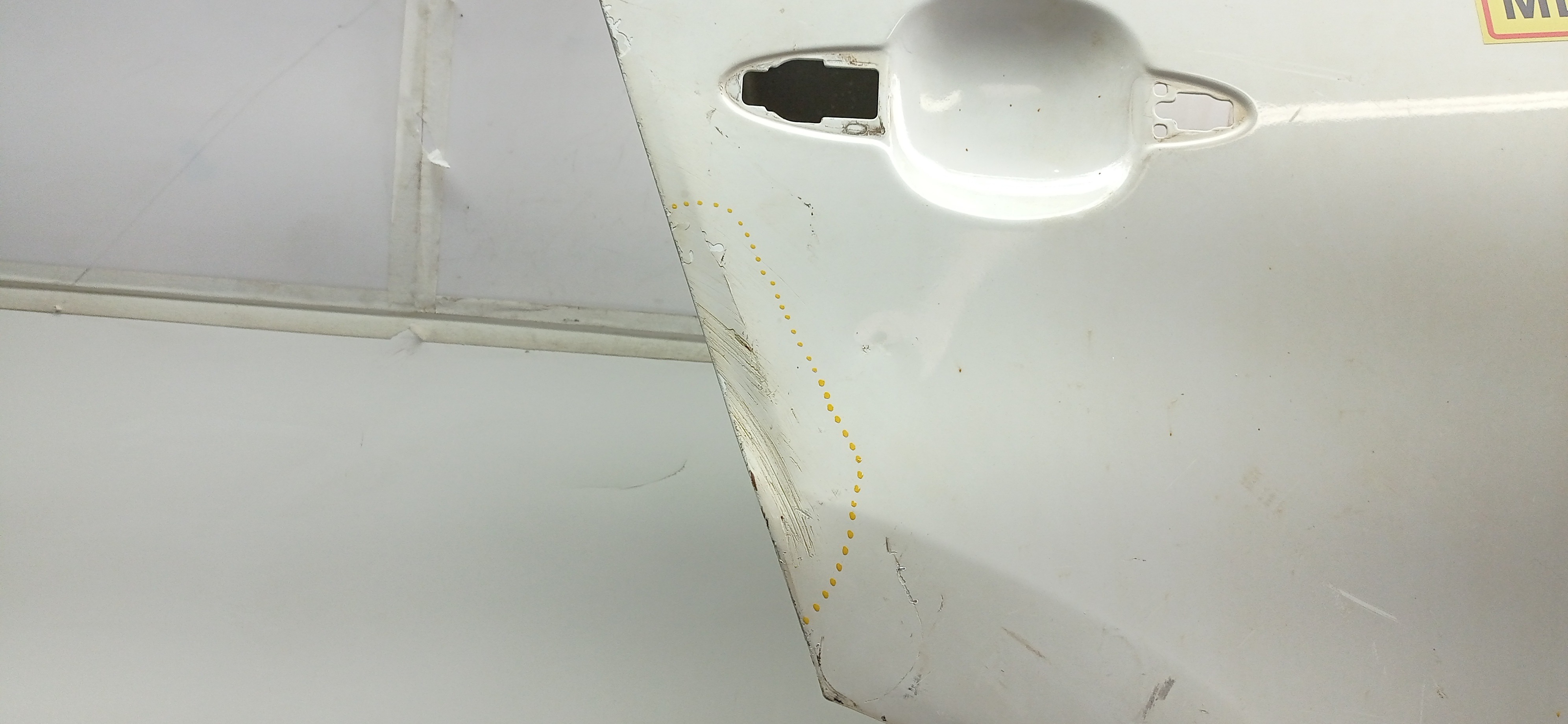 Porta Traseira Direita Kia Sportage 2012-2013 P/ Recuperar Traseira Direito Branco 9
