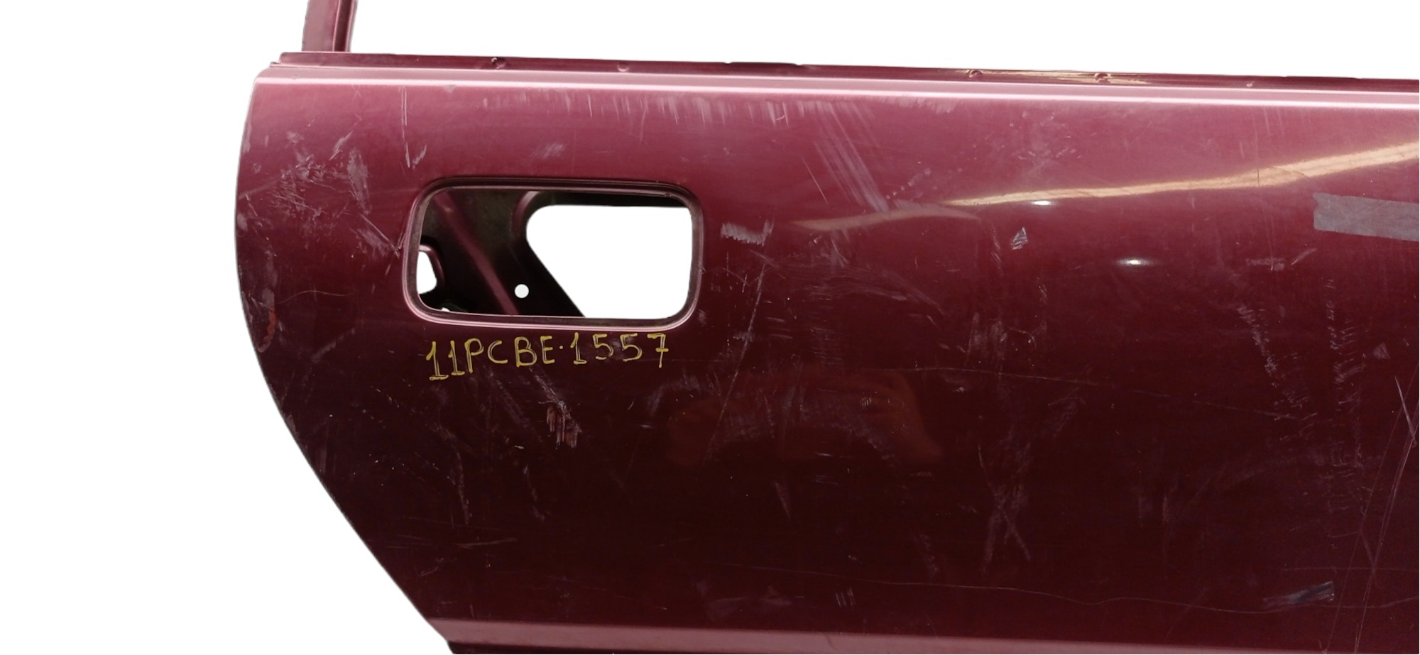 Porta Traseira Direita Chevrolet Omega 1996 P/ Recuperar Traseira Direita Bordô 7
