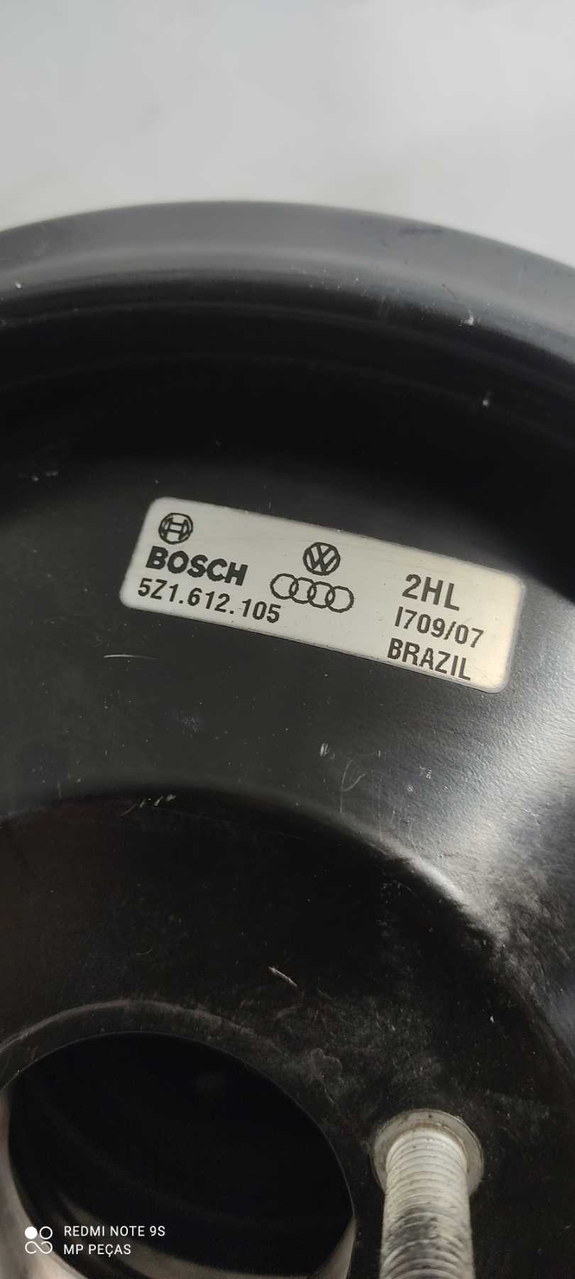 Hidrovácuo Servo Freio Volkswagen Fox 2004 A 2009 5z1612105 6