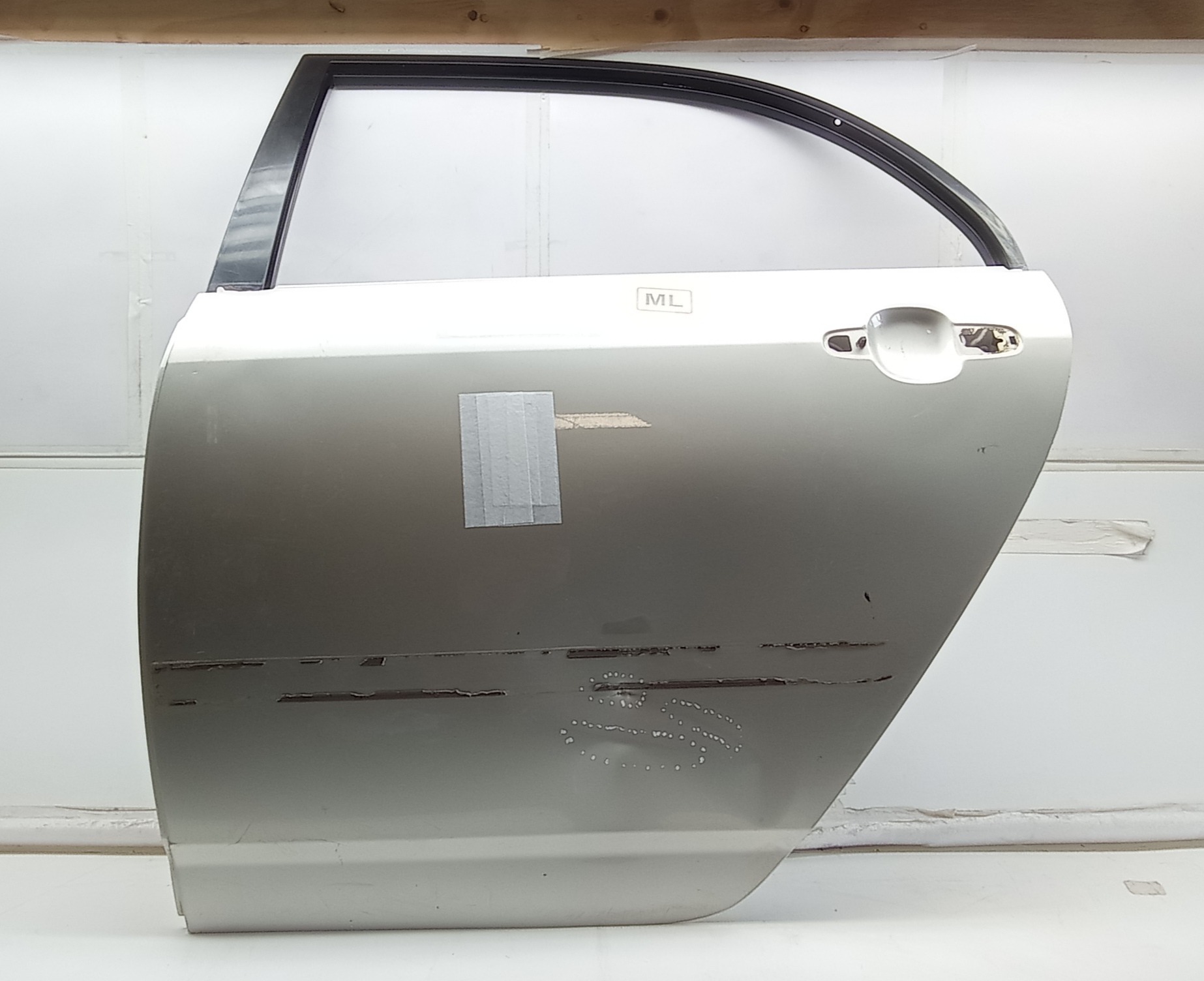 Porta Traseira Esquerda Toyota Corolla 2003 Para Recuperar Traseira Esquerdo Dourado 6