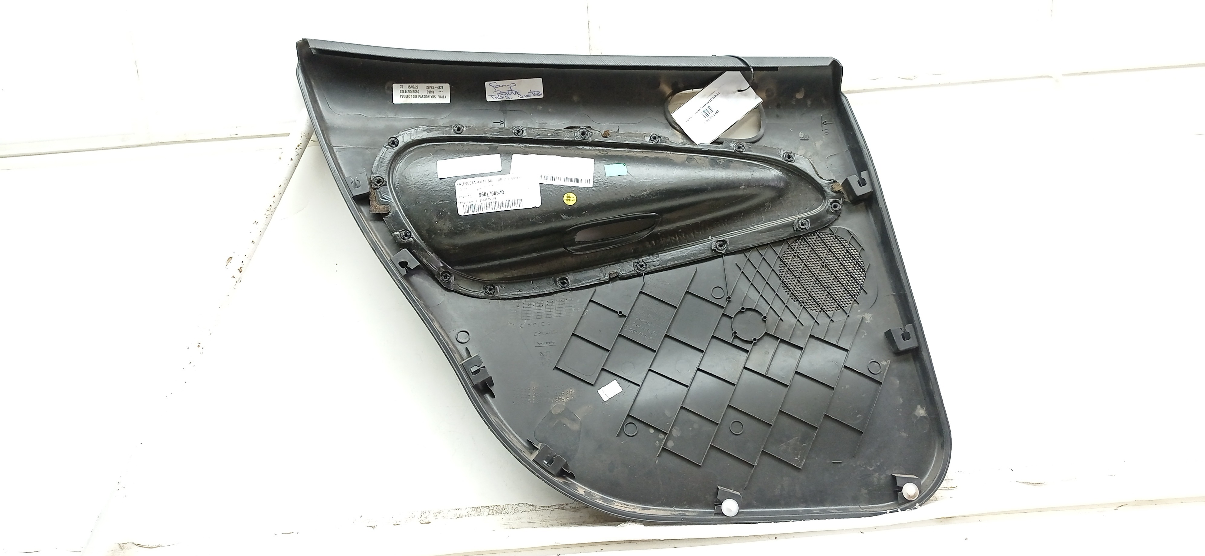 FORRO PORTA TRASEIRA LD PEUGEOT 206 2010 2