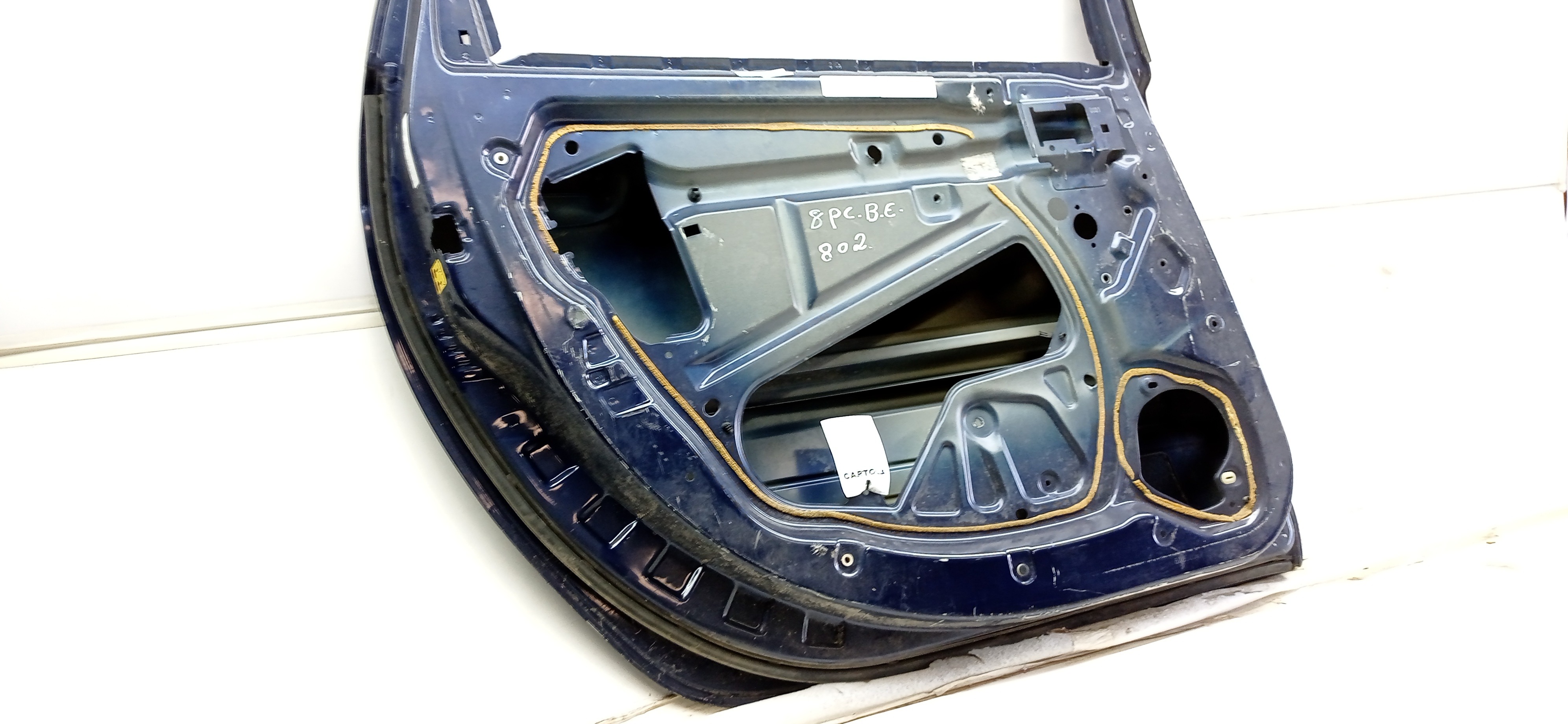 Porta Traseira Esquerda Citroen Picasso 2006 Para Recuperar Traseira Esquerda Azul 1