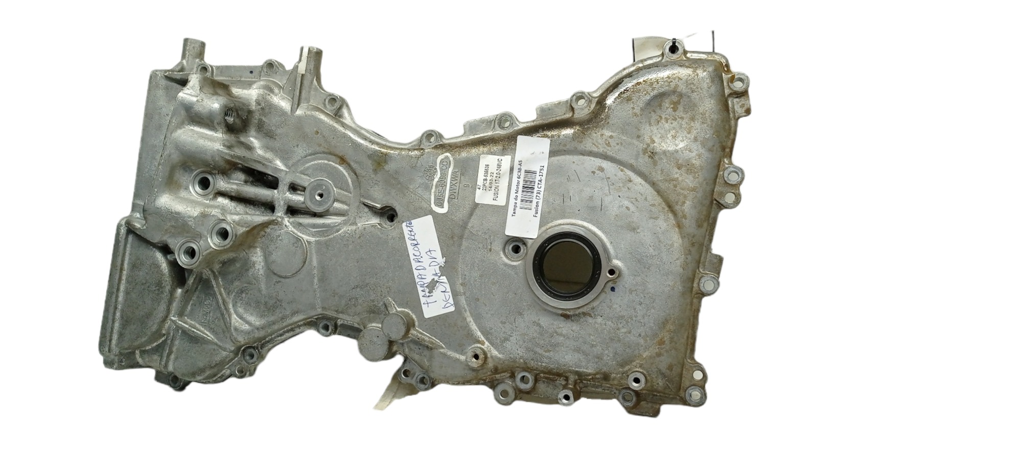 CJ5E 6059 CC – TAMPA DO MOTOR FORD FUSION 2017 2.0 3