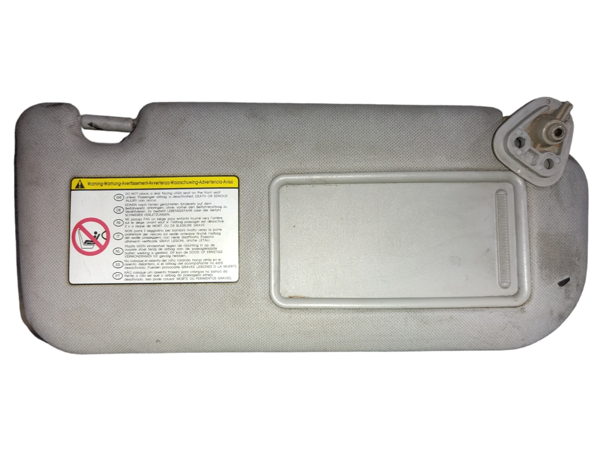 Quebra Sol Lado Direito Com Espelho Hyundai Ix35 2012 2018