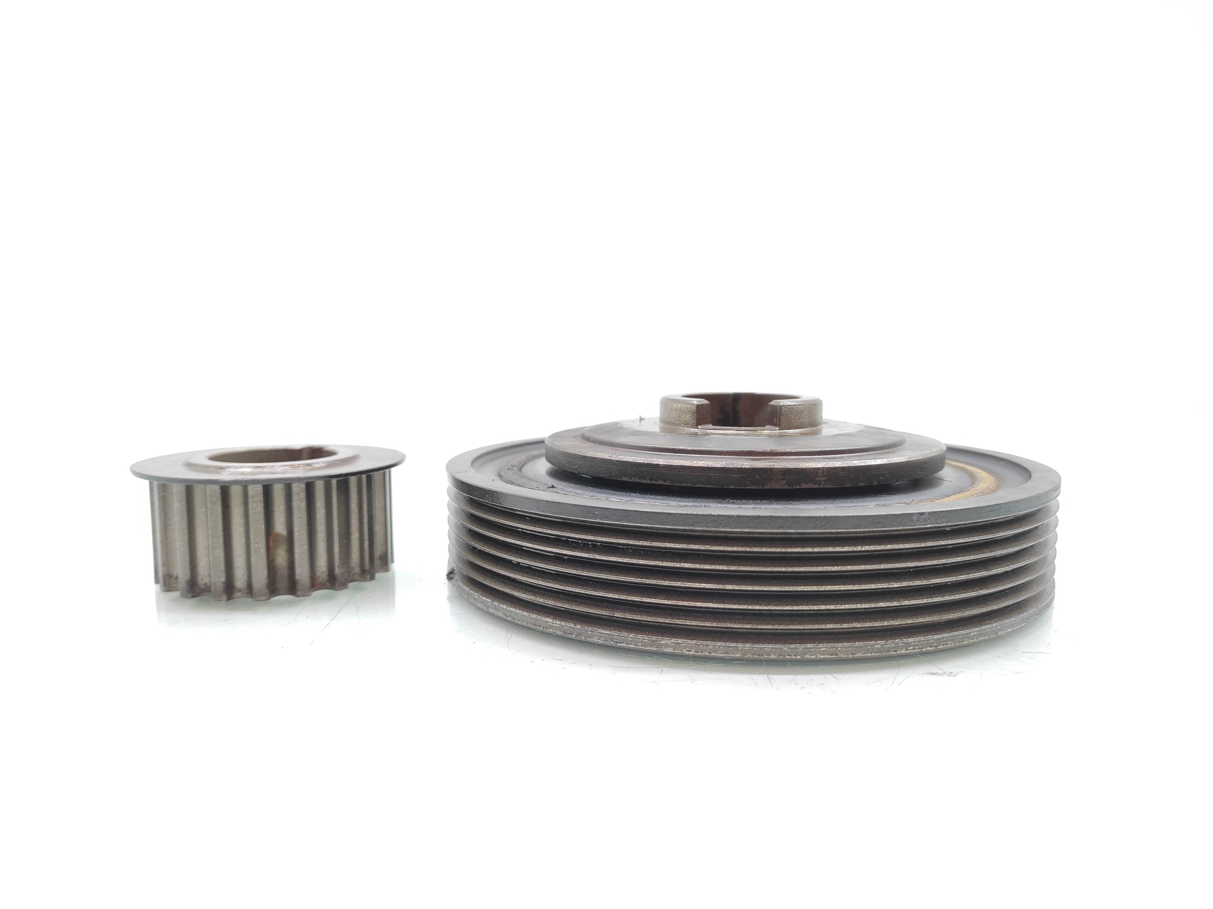 Jogo Polia Virabrequim Citroen Xsara Picasso 2.0 16v Mec 05 7