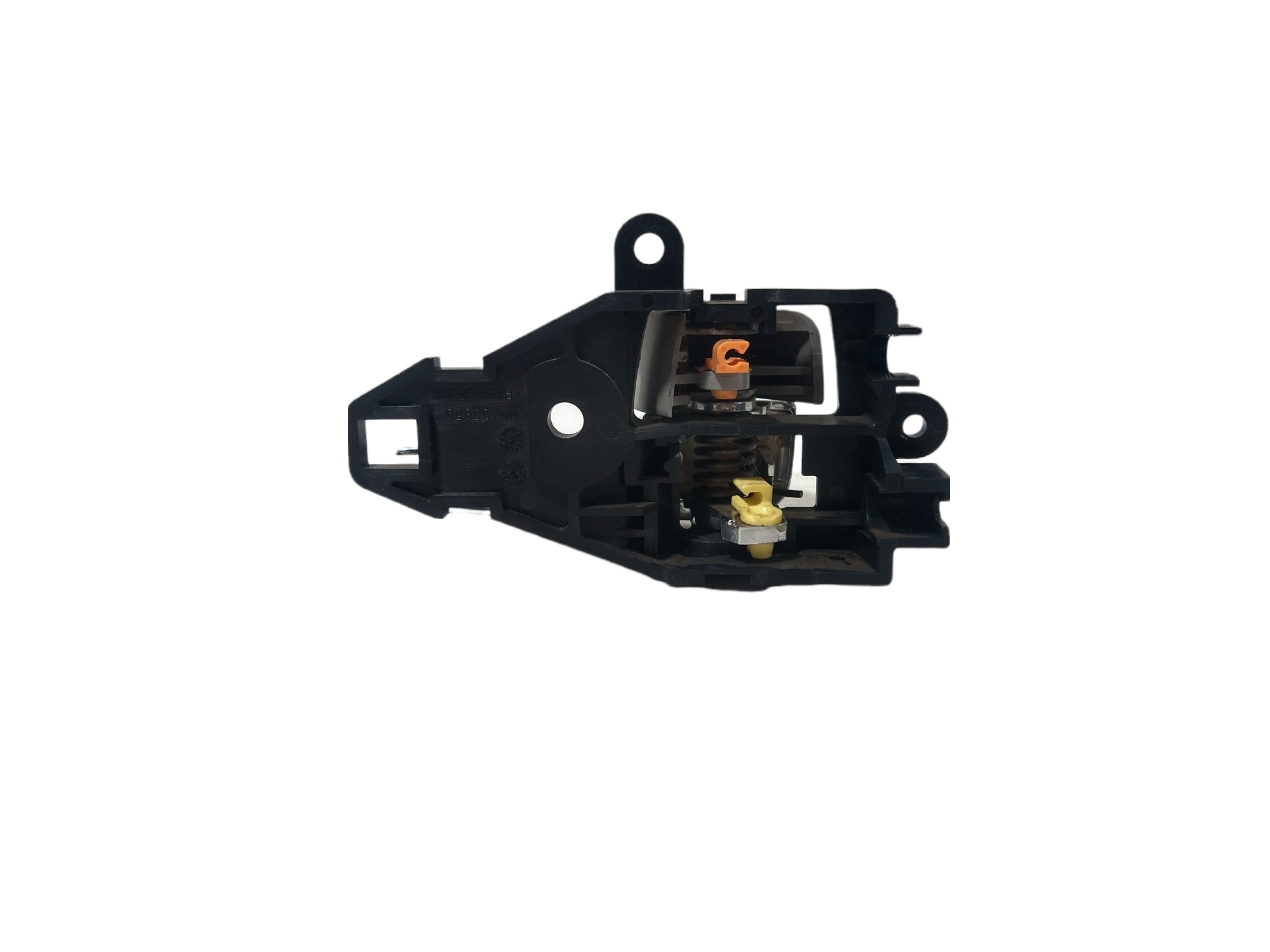 Maçaneta Interna T/esquerda Mitsubishi L200 Triton 2012  Prata Traseira 4