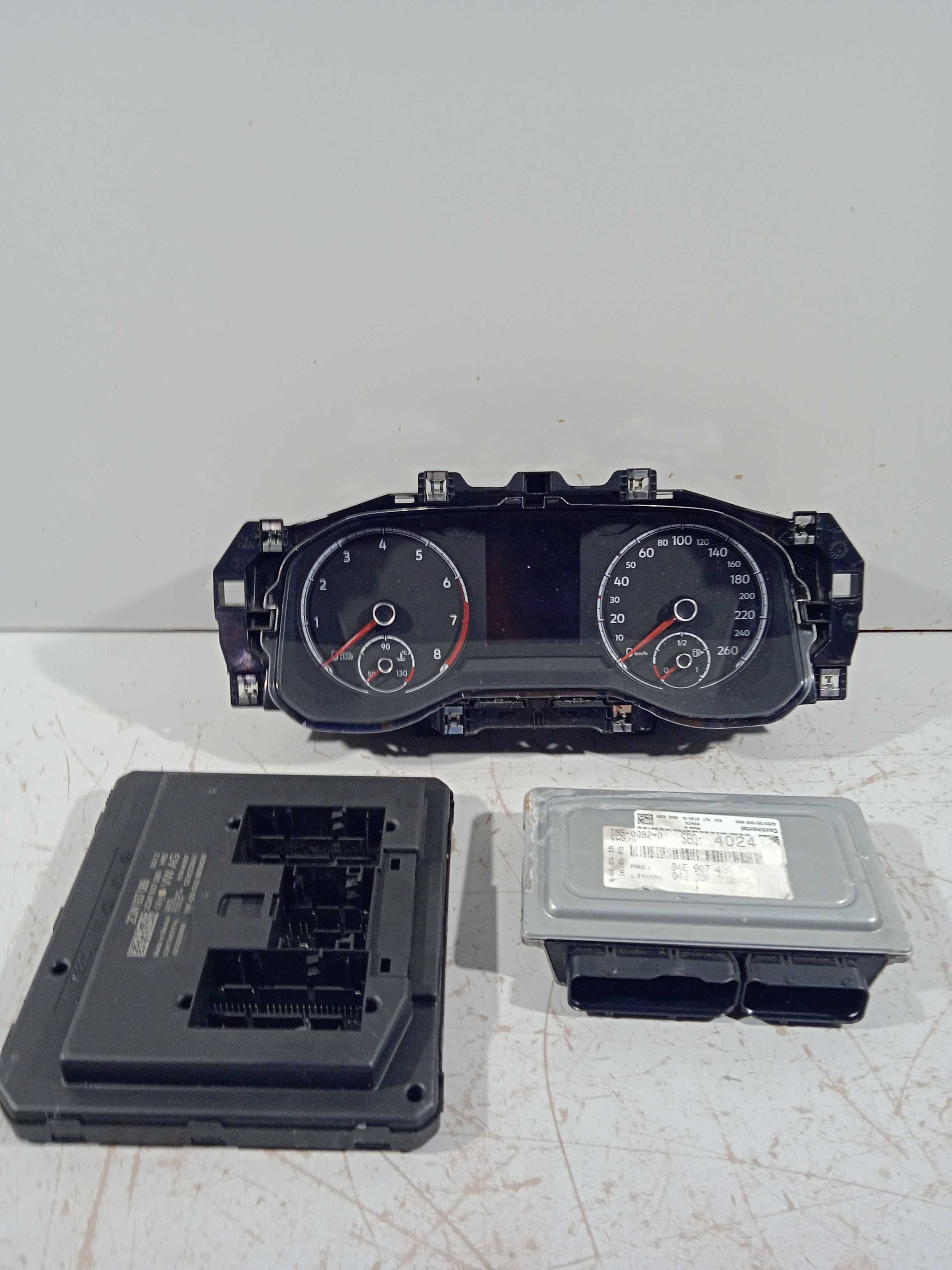 Kit Modulo Injeção Polo Msi 1.6 16v 2018 S/chave Usado Orig