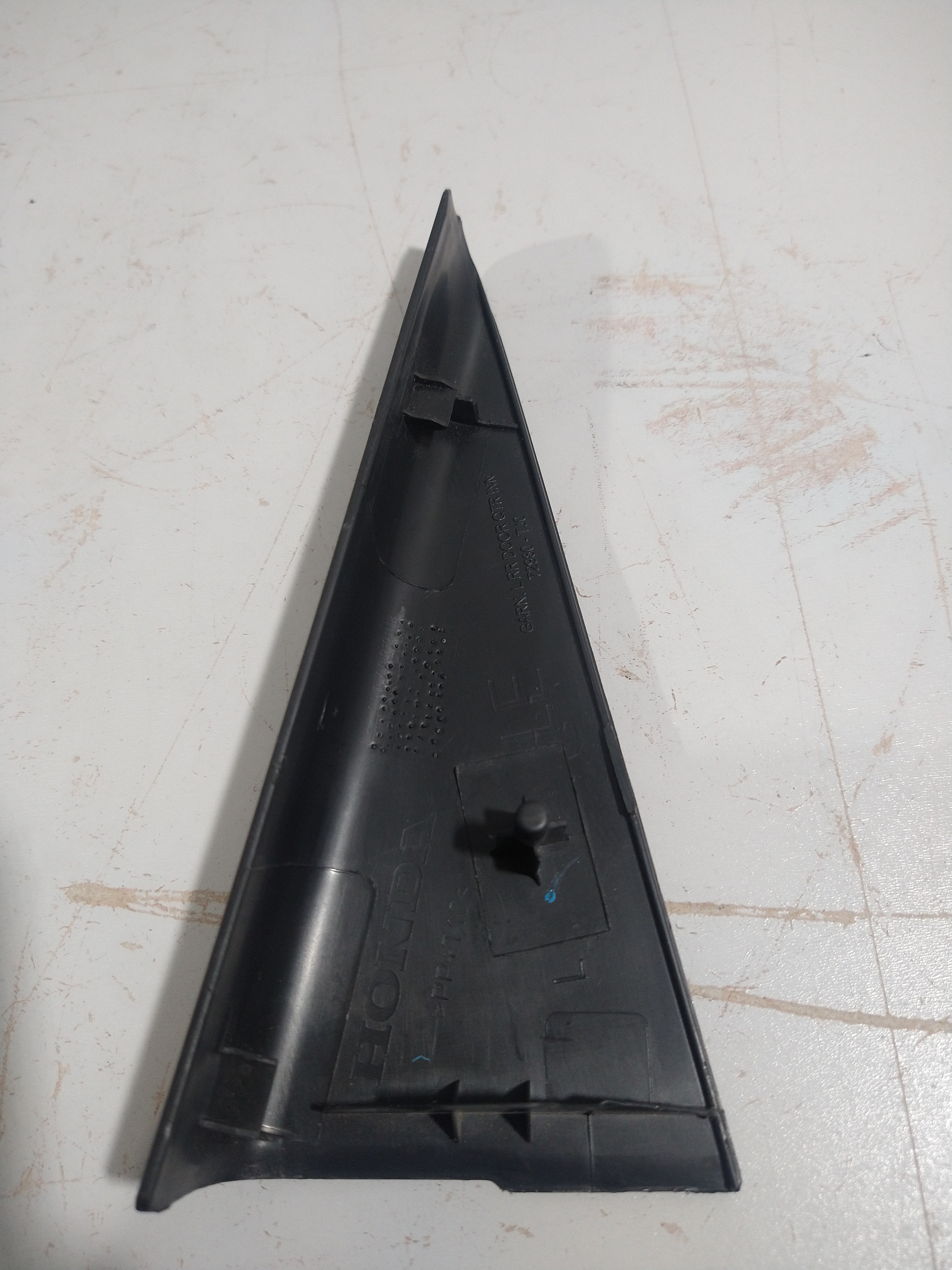 Acabamento Interno Retrovisor L/e Fit 2013 Usado Original Preto 2