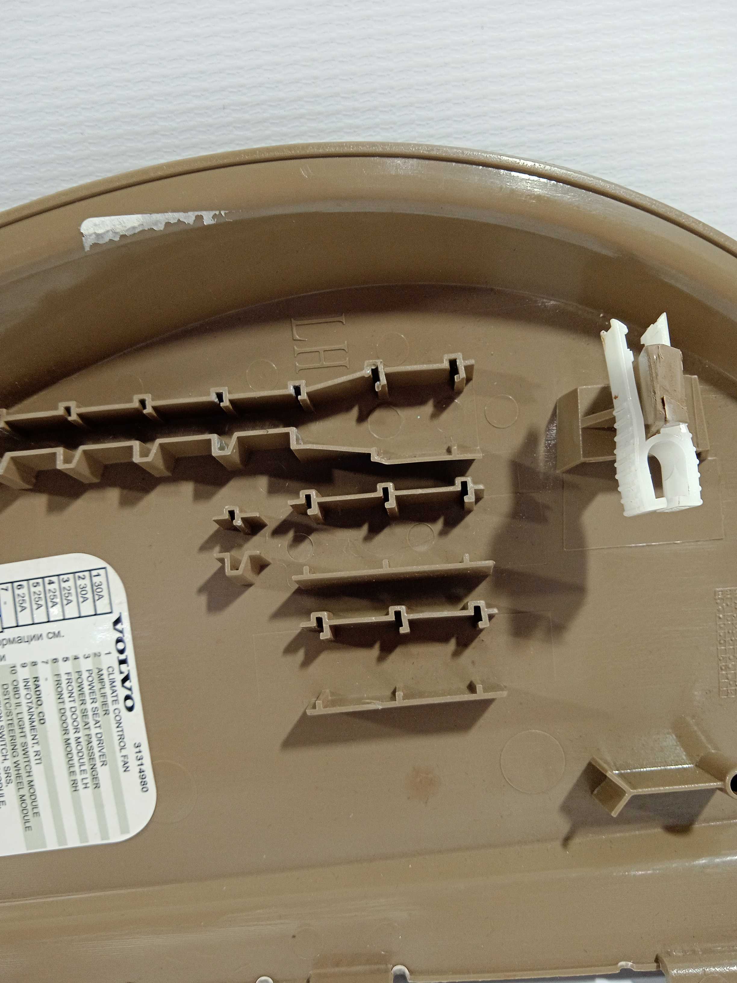 Tampa Capa Do Painel Esquerda Volvo Xc90 2010 Usado Original 6