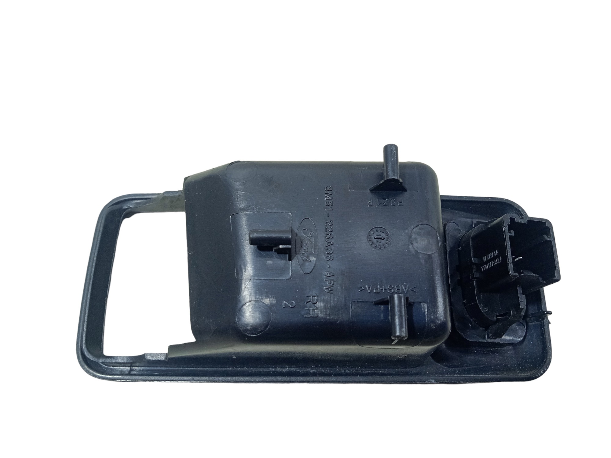 Moldura Maçaneta Interna Diant Direita Ford Focus 2013 Usado Preto Dianteira 3