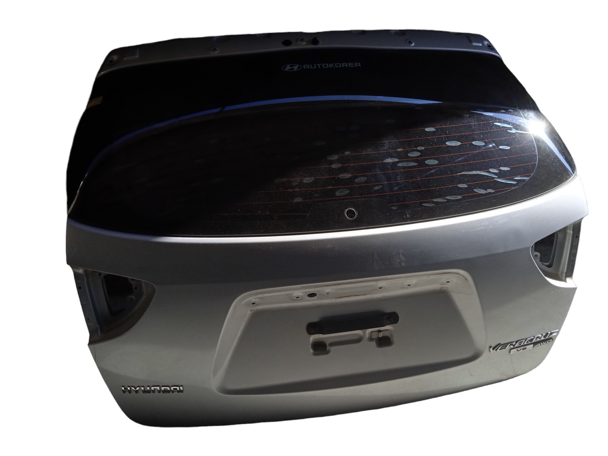 Tampa Traseira C/vidro Hyundai Veracruz  Cinza 2