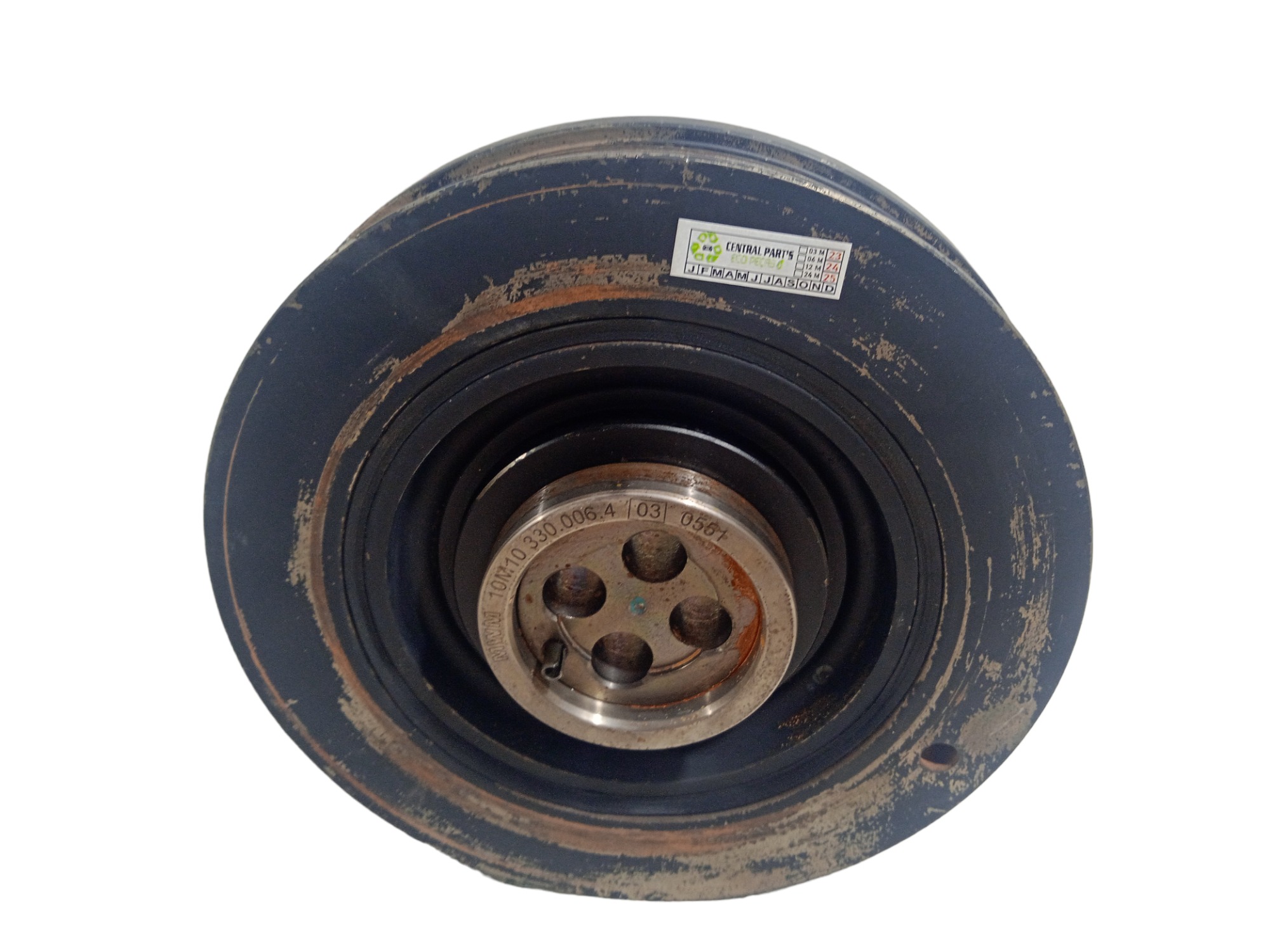 Polia Virabrequim Chevrolet S10 2.8 Diesel Turbo 2011 Usado 4