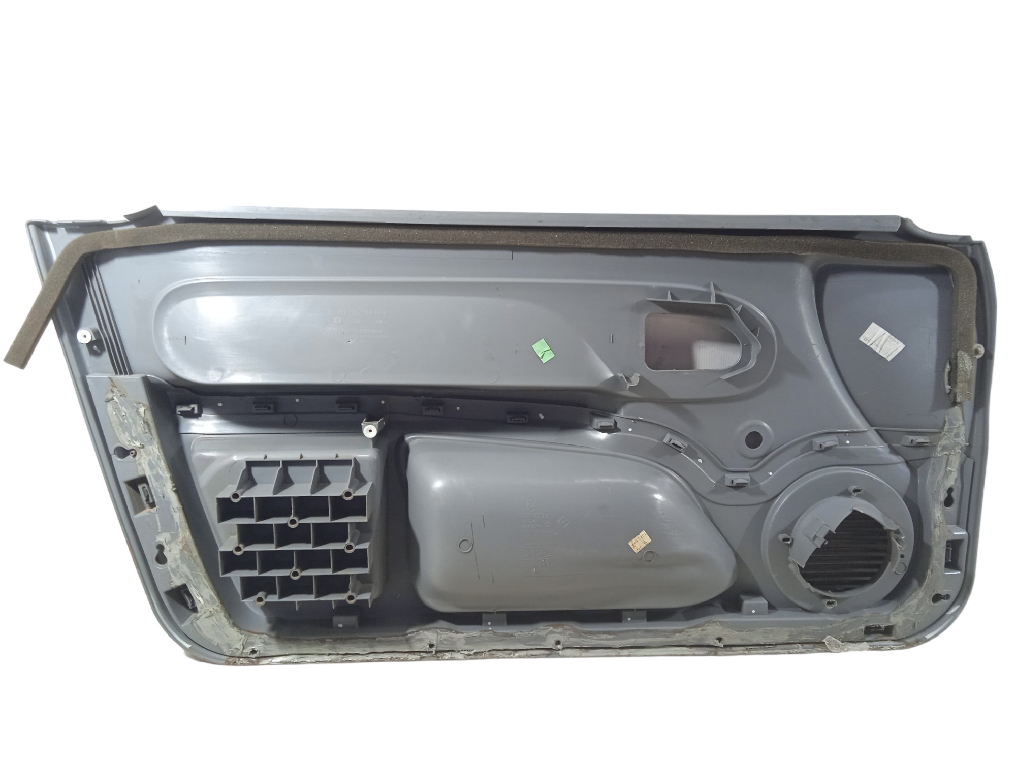 Forro De Porta Lado Direito Renault Clio 2p  Cinza Claro 4