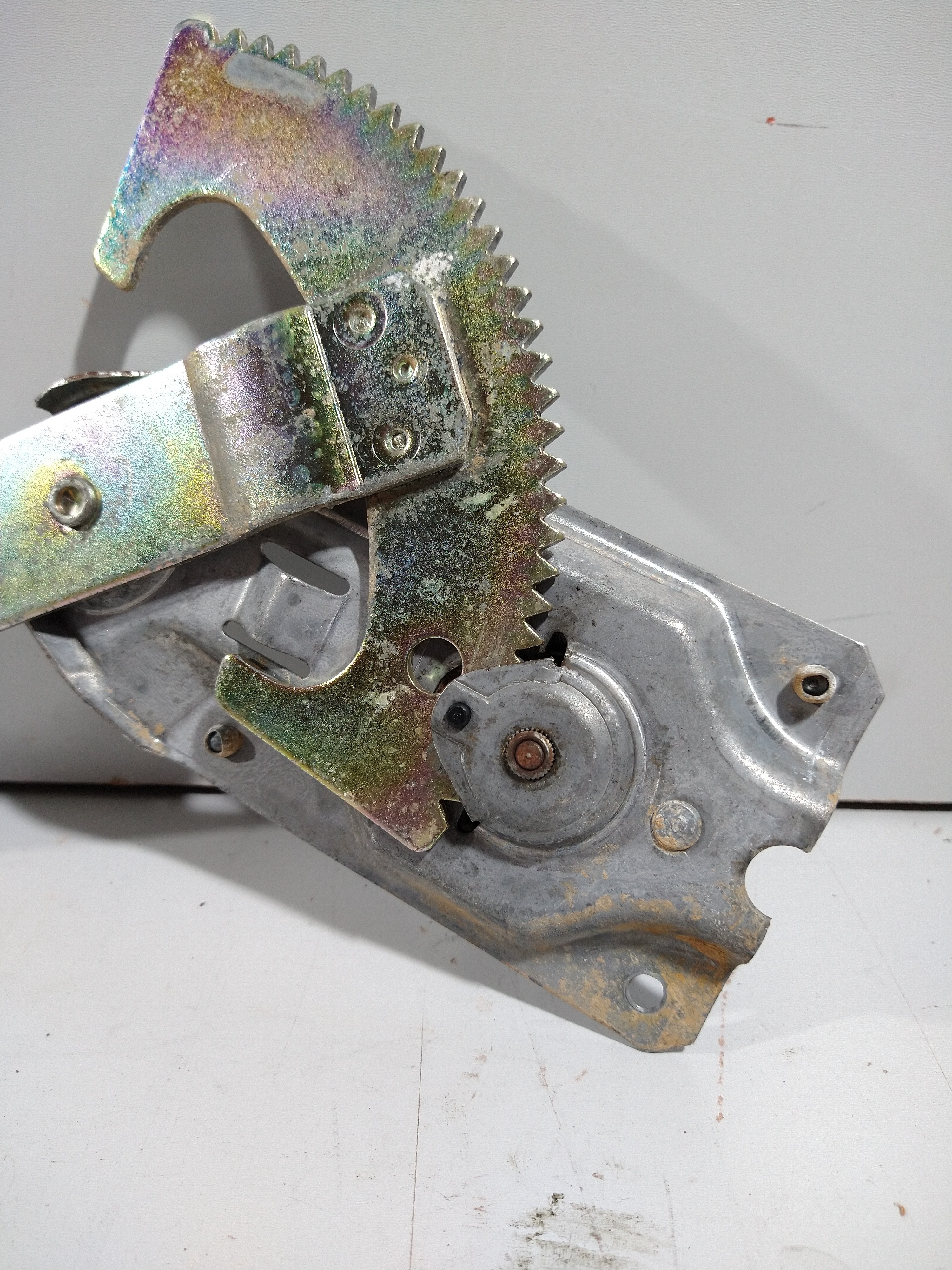 Máquina Vidro Manual Tras Direita Fiesta 97 Usado Original 3