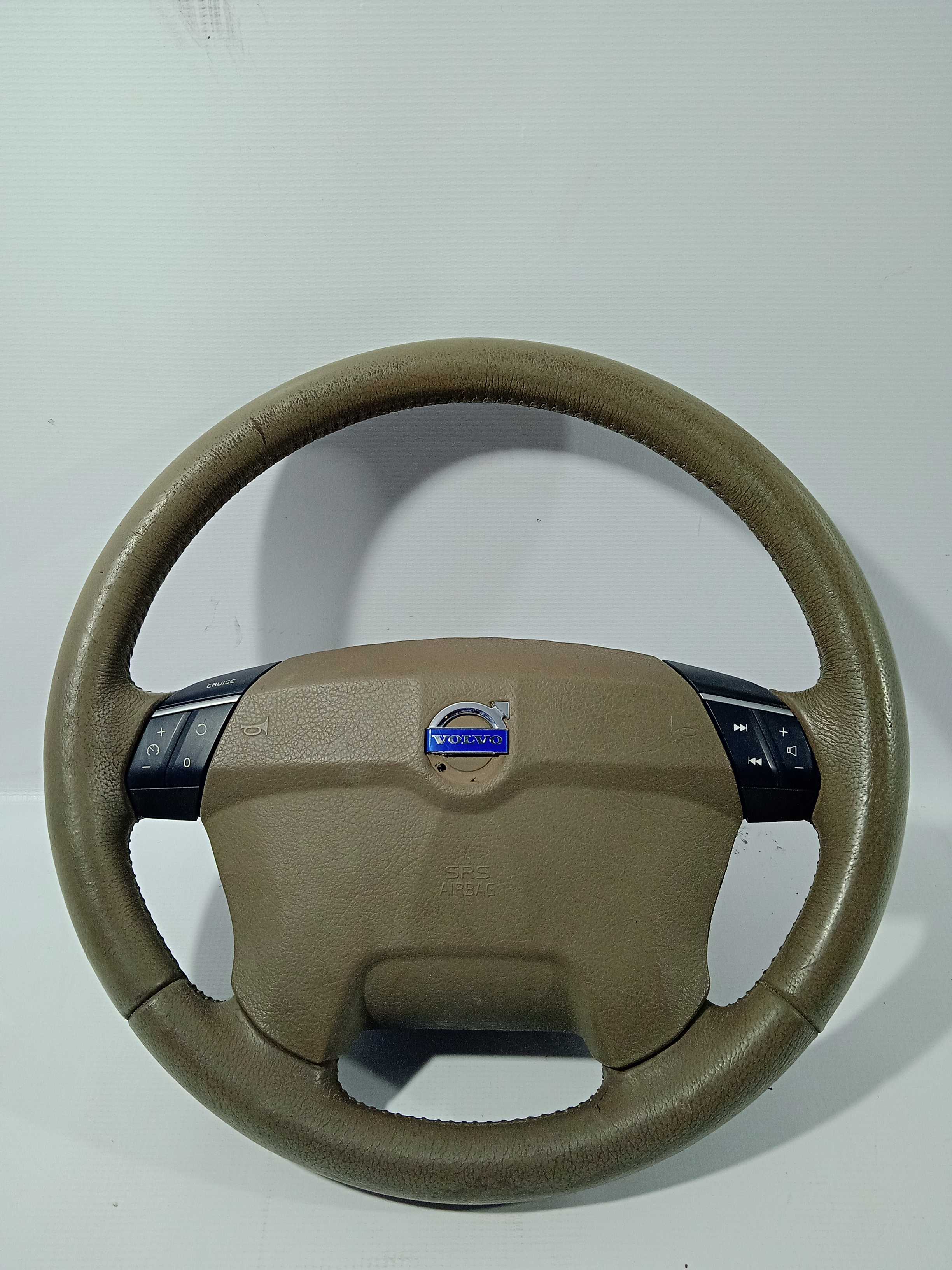 Volante De Direção Volvo Xc90 3.2 2010 Bege Usado Original Bege