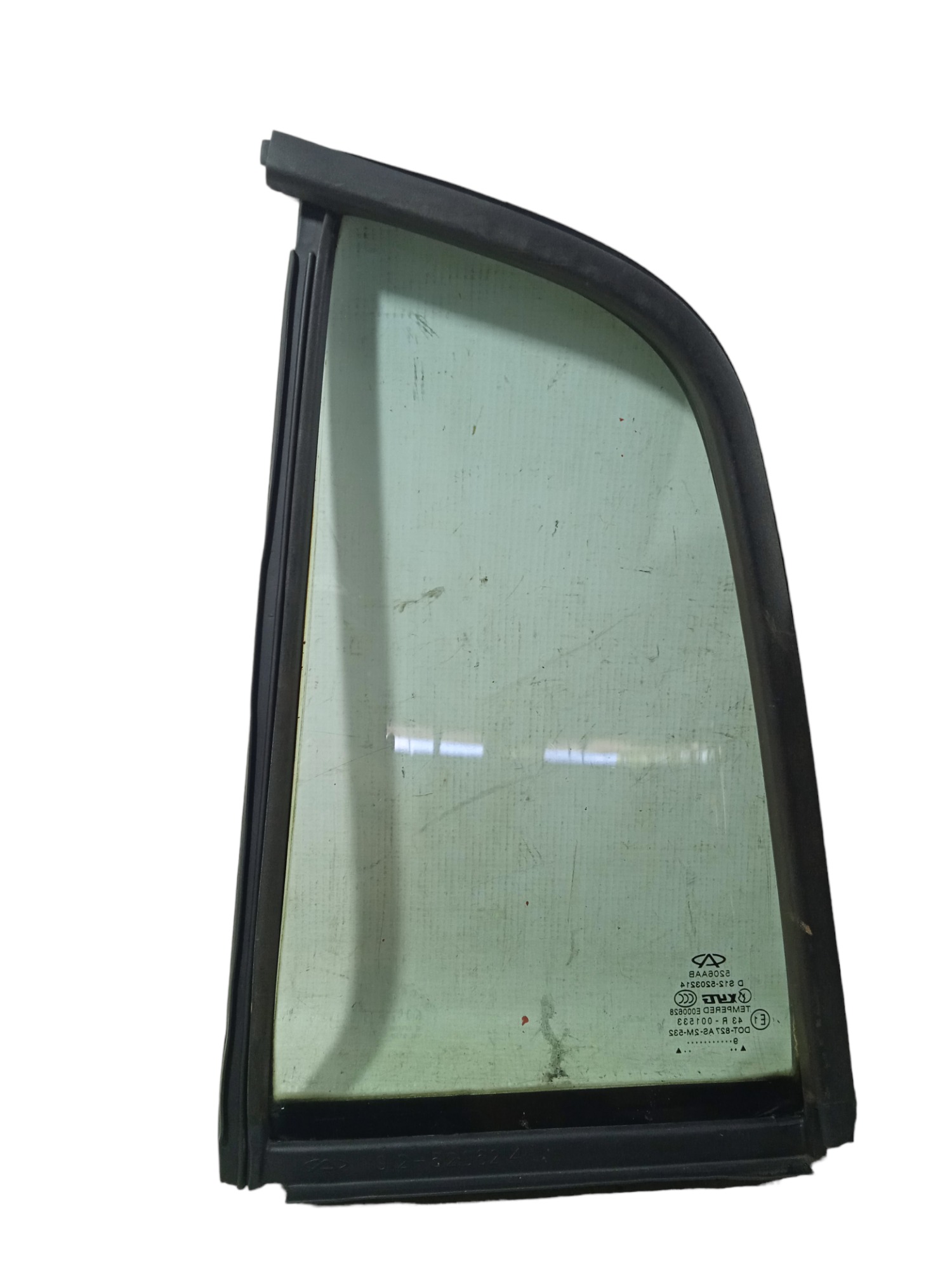 Vidro Fixo Traseiro Esquerdo Chery Face 2010 Usado 2
