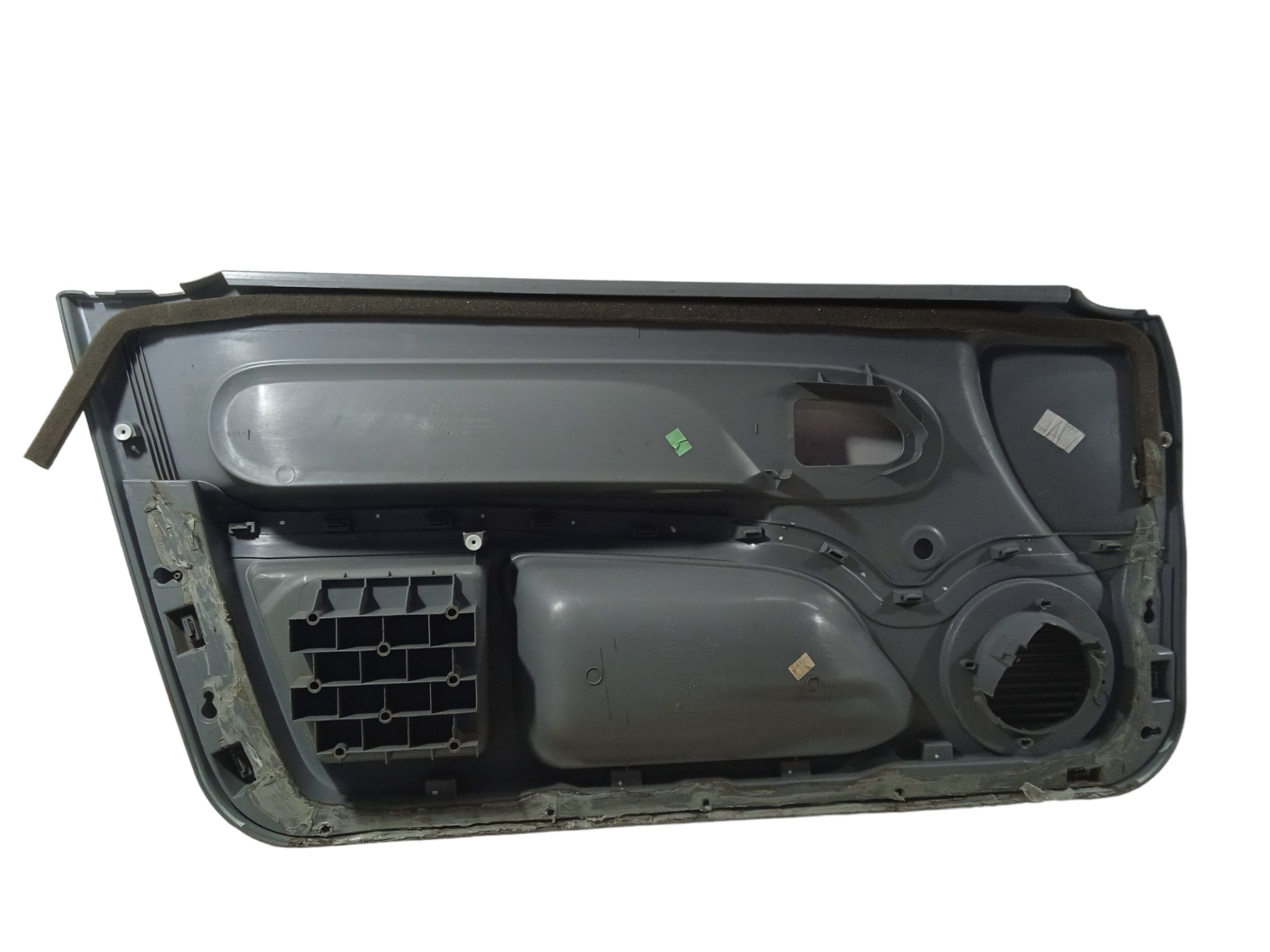 Forro De Porta Lado Direito Renault Clio 2p  Cinza Claro 2