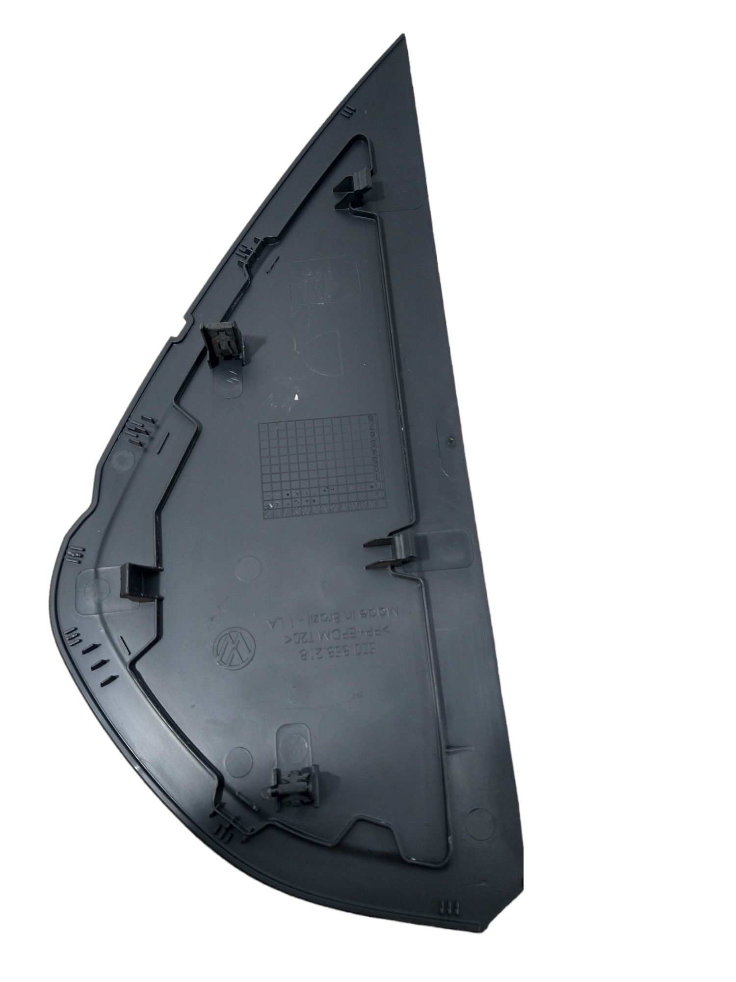Acabamento Lateral Painel Direito Vw Fox 2011 4