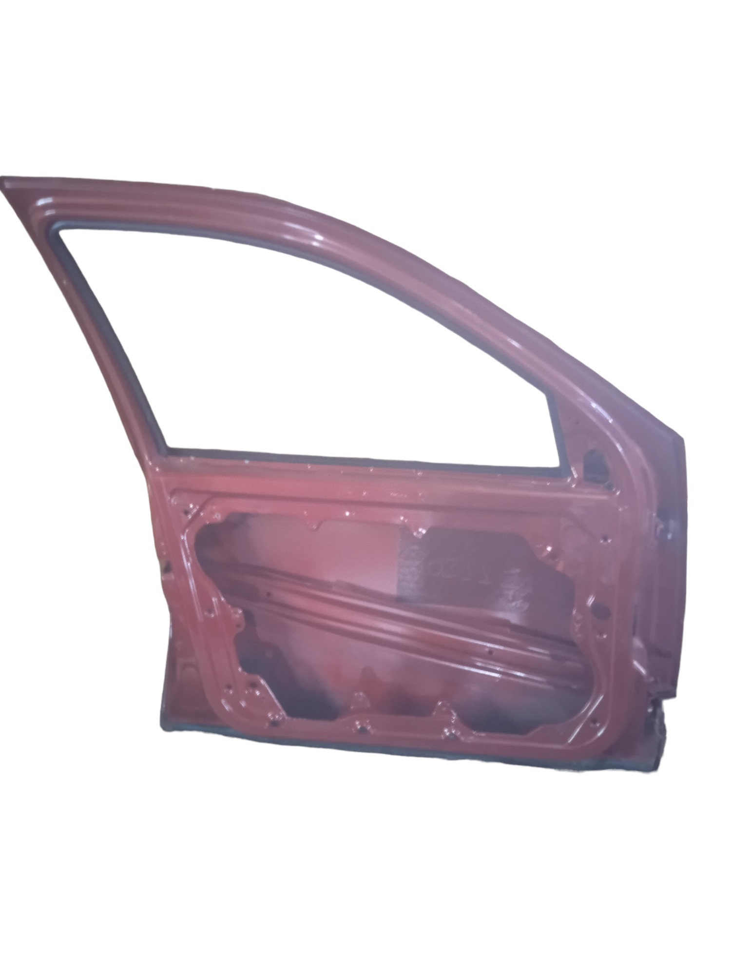 Porta Dianteira Esq Golf Sr 1999 Usado  Esquerda Vermelha Dianteira