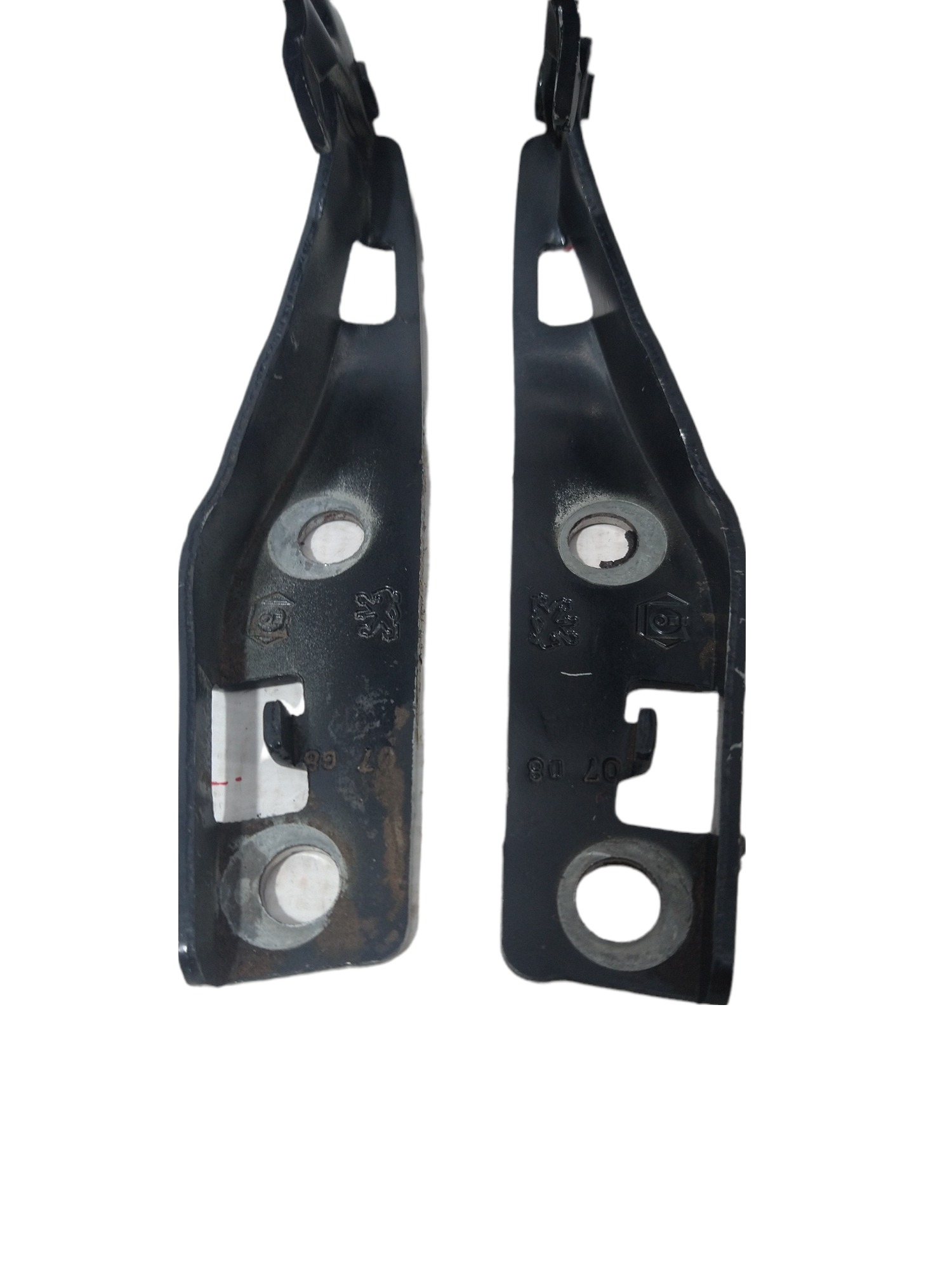 Par Braço Dobradiça Do Capô Peugeot 206 2008 6