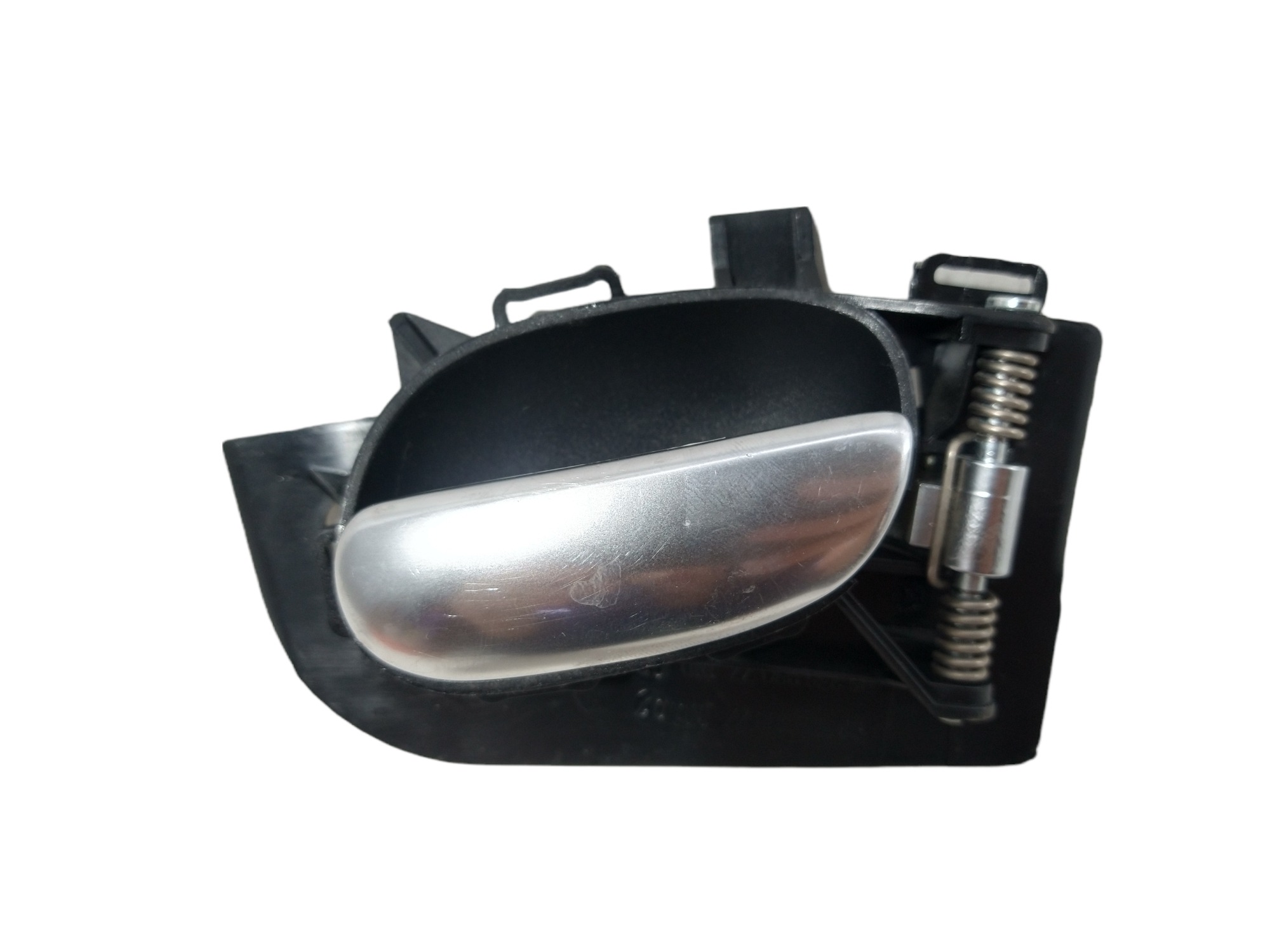 Maçaneta Interna Dianteira Direita Peugeot 207 2008/2010  Preto/prata Dianteira/traseira