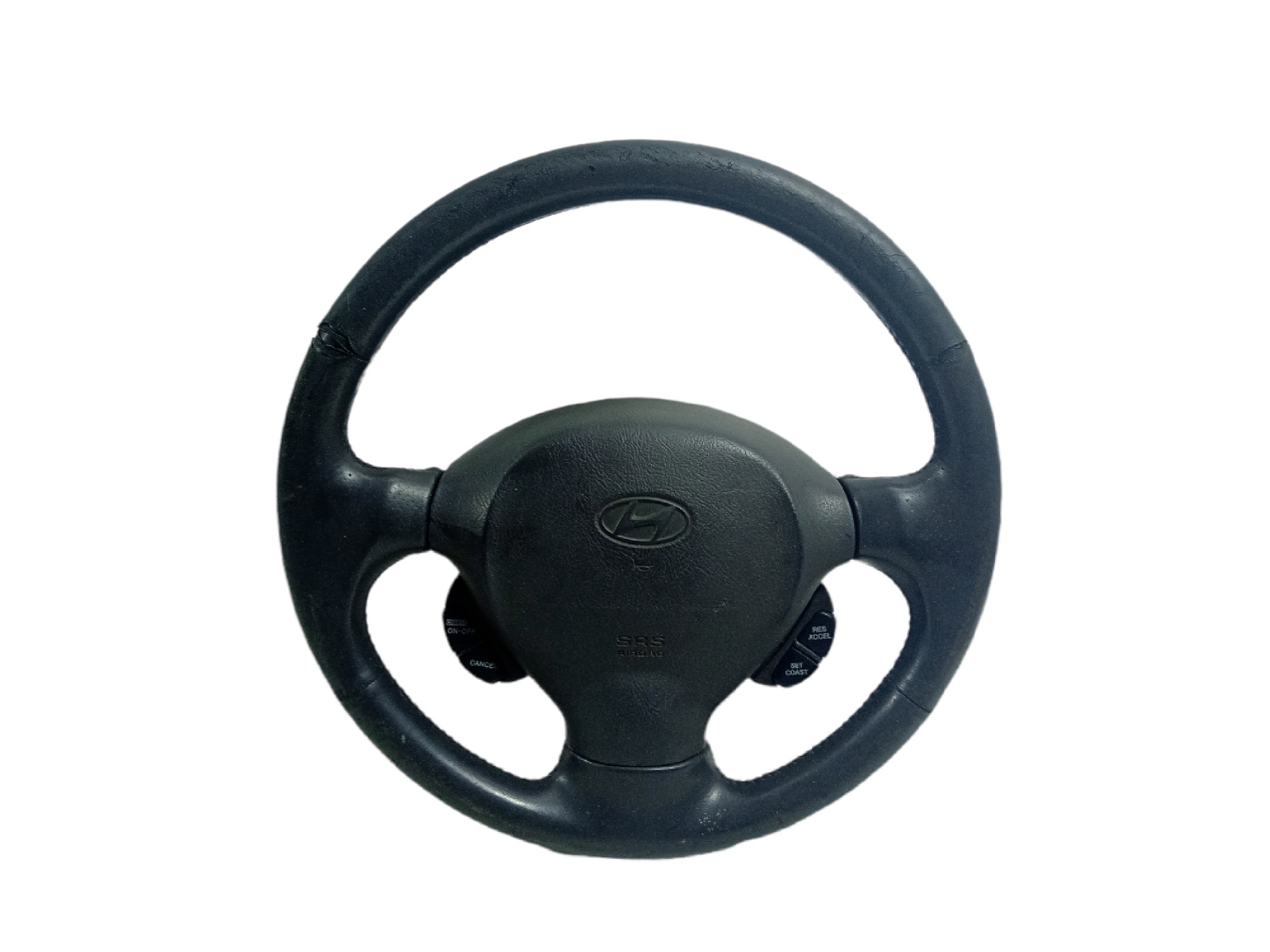 Volante De Direção Hyundai Santa Fé Gls 2.7 V6 2001  Usado Cinza