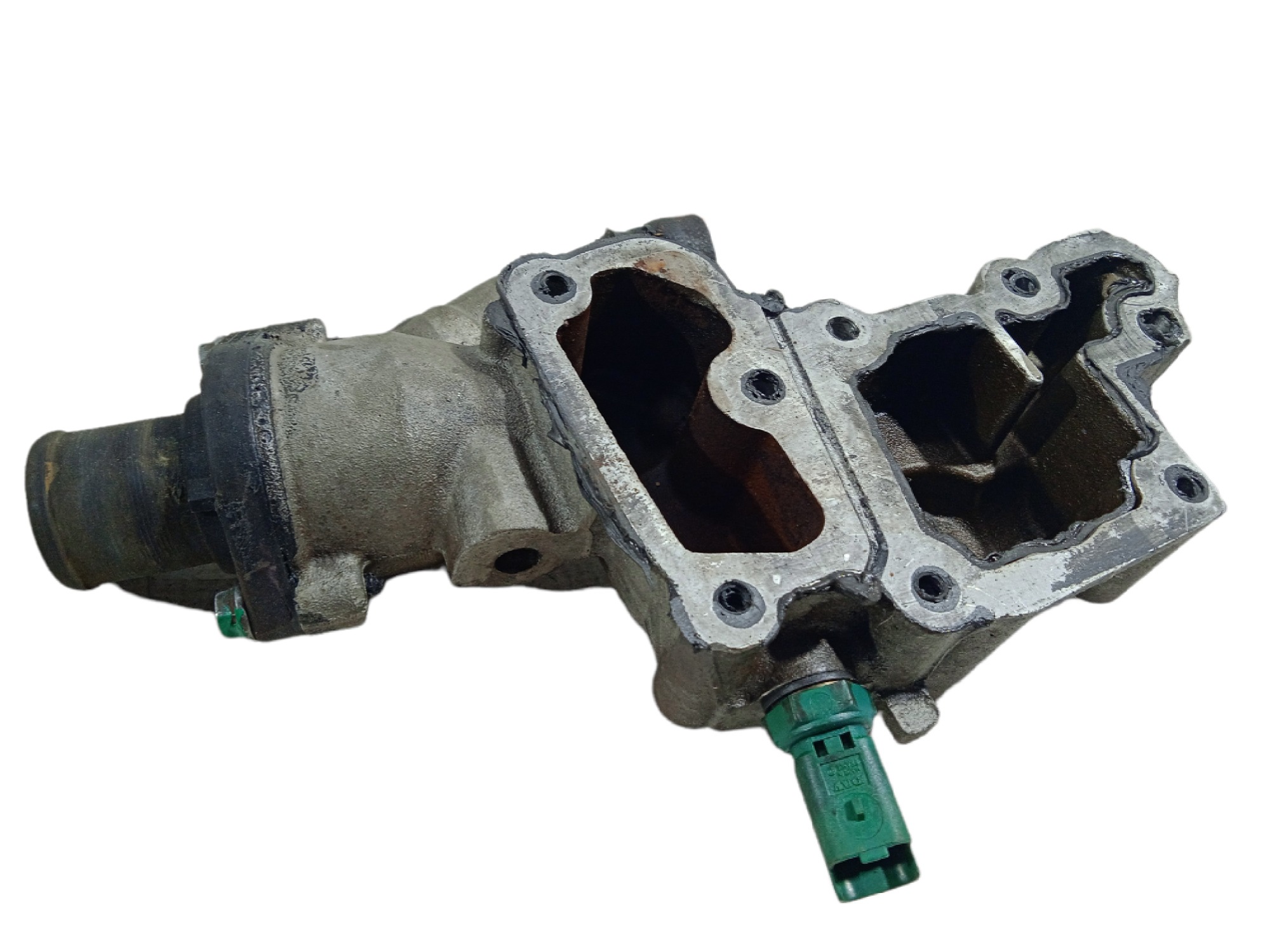 Carcaça Da Valvula Termostática Peugeot 206 207 2010 Usado 4