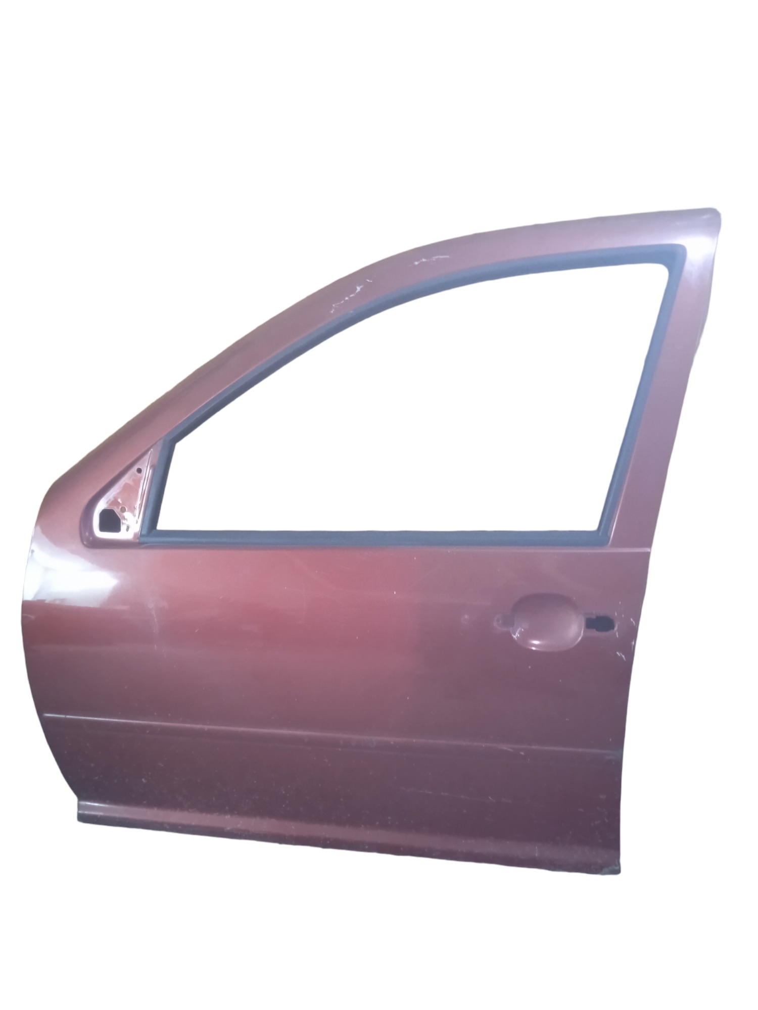 Porta Dianteira Esq Golf Sr 1999 Usado  Esquerda Vermelha Dianteira 2