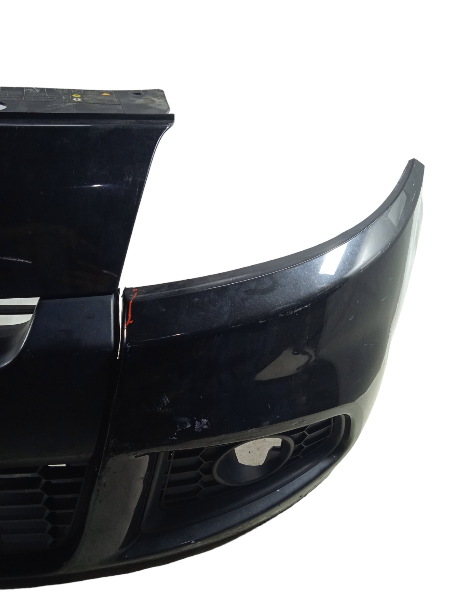 Para-choque Dianteiro Sandero 2013 C/detalhes Usado  Preto 8