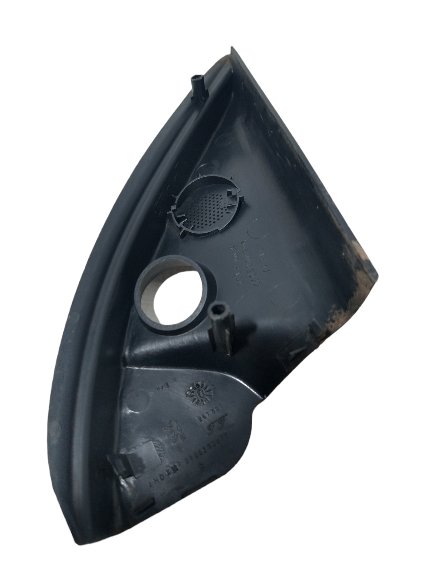 Acabamento Interno Retrovisor Esquerdo Peugeot 207 2010  Preto 4