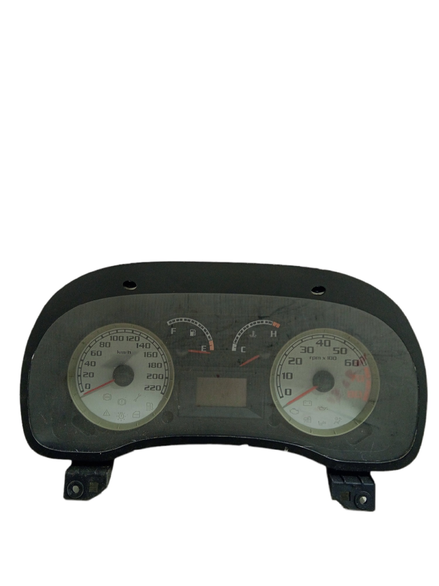 Painel E Contagiros Fiat Idea 1.4 2007 Elx Usado  Preto