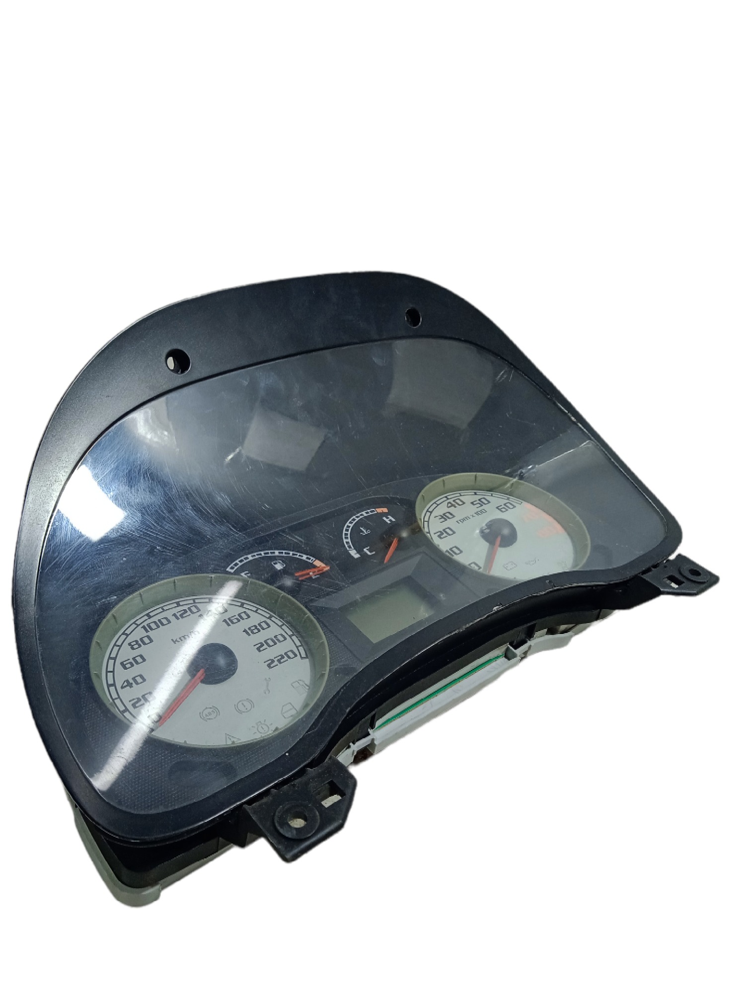 Painel E Contagiros Fiat Idea 1.4 2007 Elx Usado  Preto 3