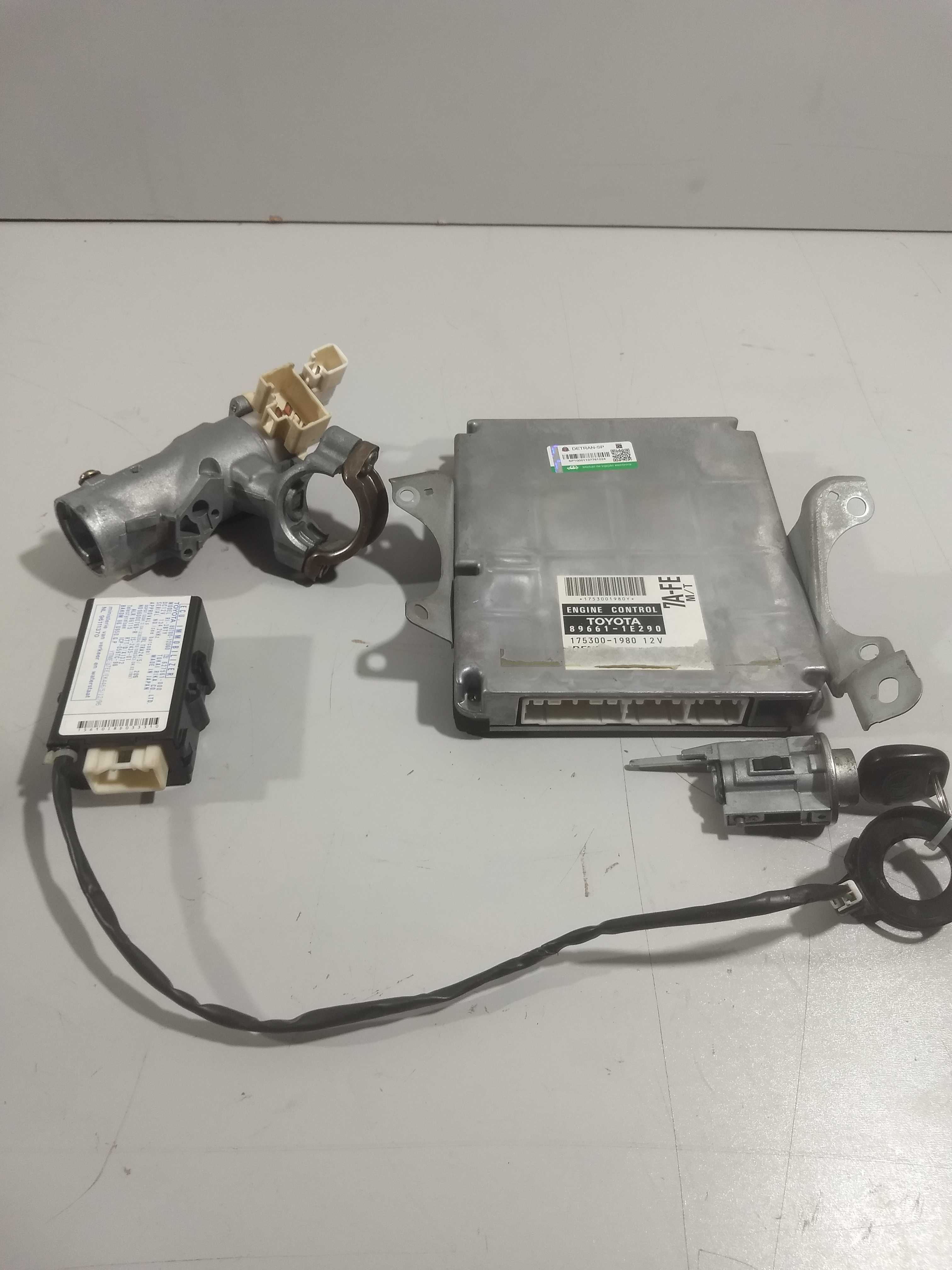 Kit Code Toyota Corolla 1.8 16v 1999 Usado Original 10