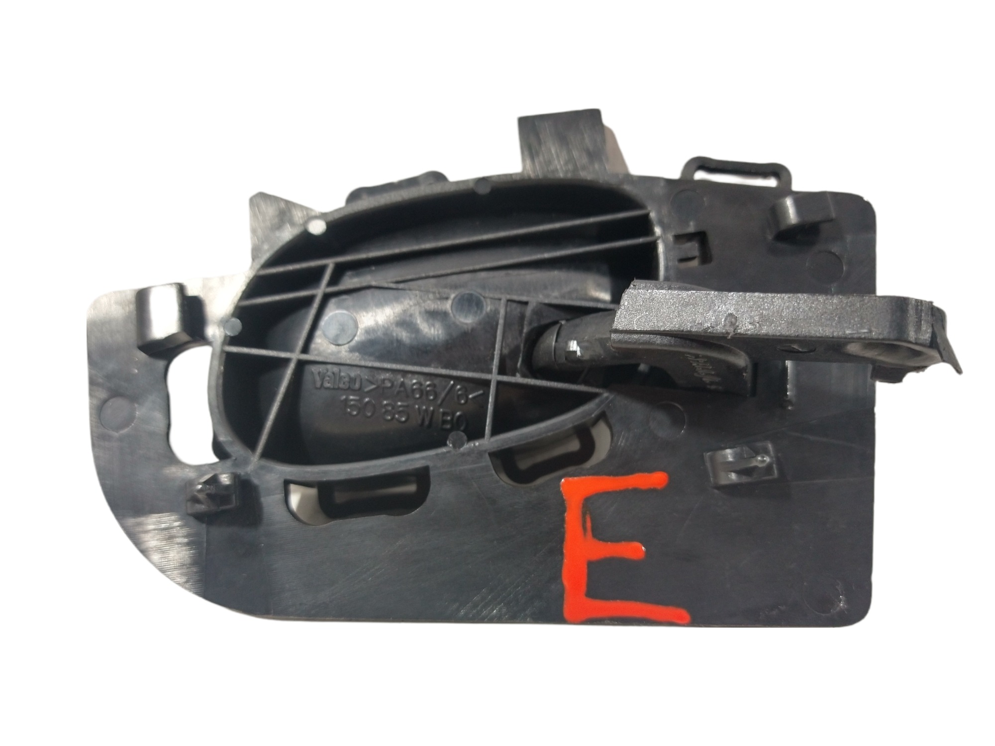 Maçaneta Interna Traseira Esquerdo Peugeot 206 2008  Preto Dianteira/traseira 3
