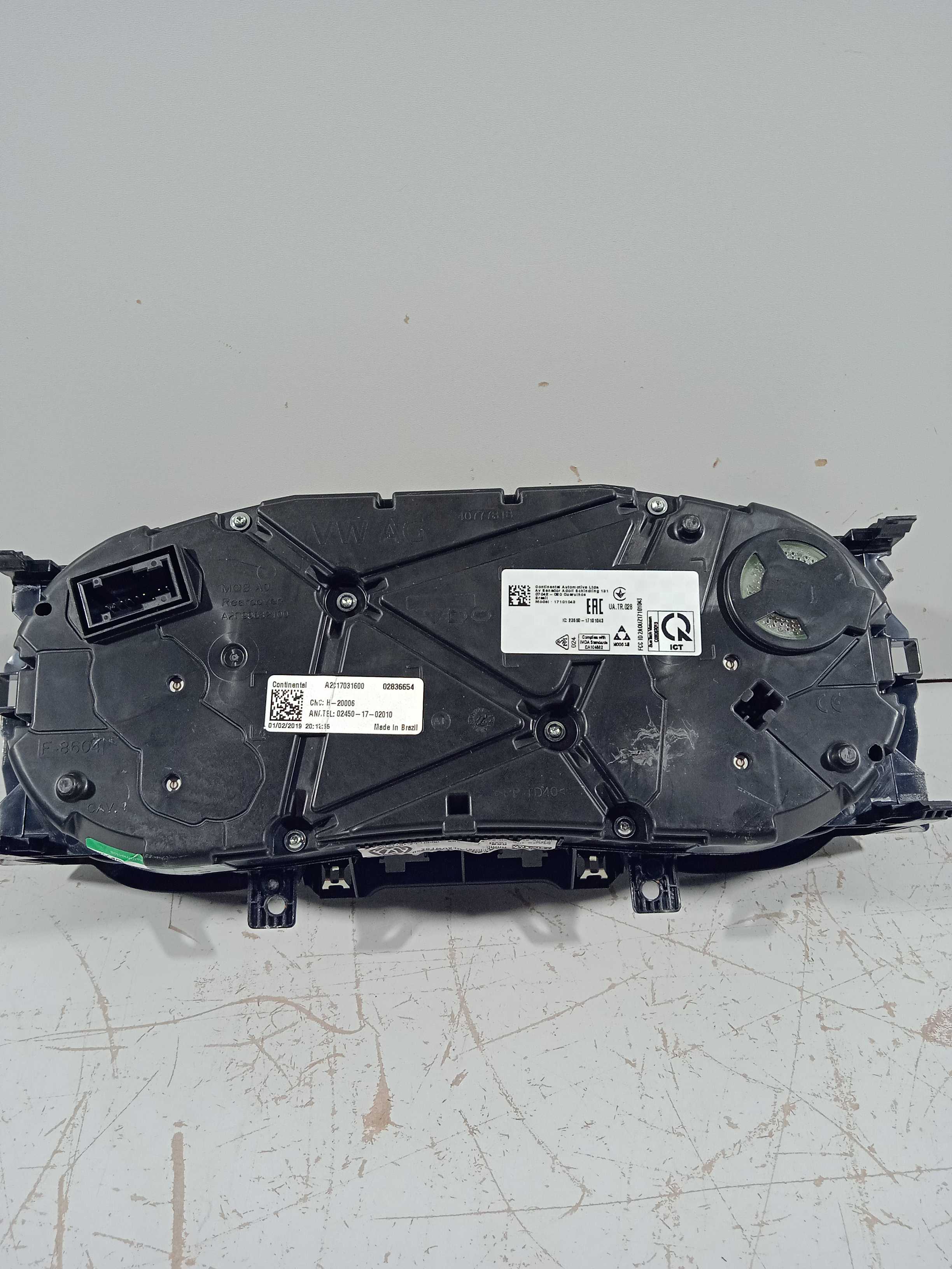 Kit Modulo Injeção Polo Msi 1.6 16v 2018 S/chave Usado Orig 7