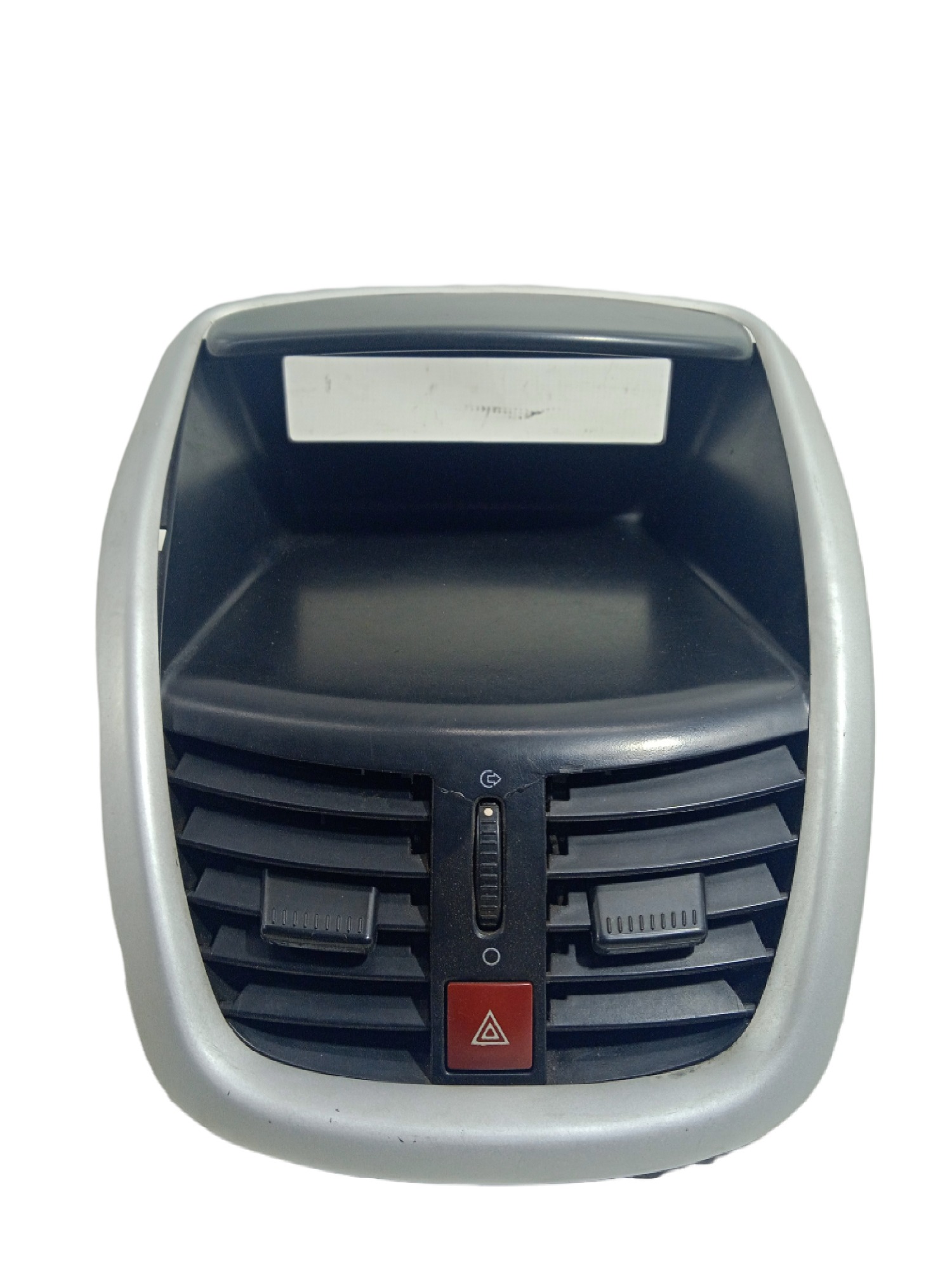 Difusor Ar Central C/ Pisca Alerta Peugeot 207 09/14 Usado 5