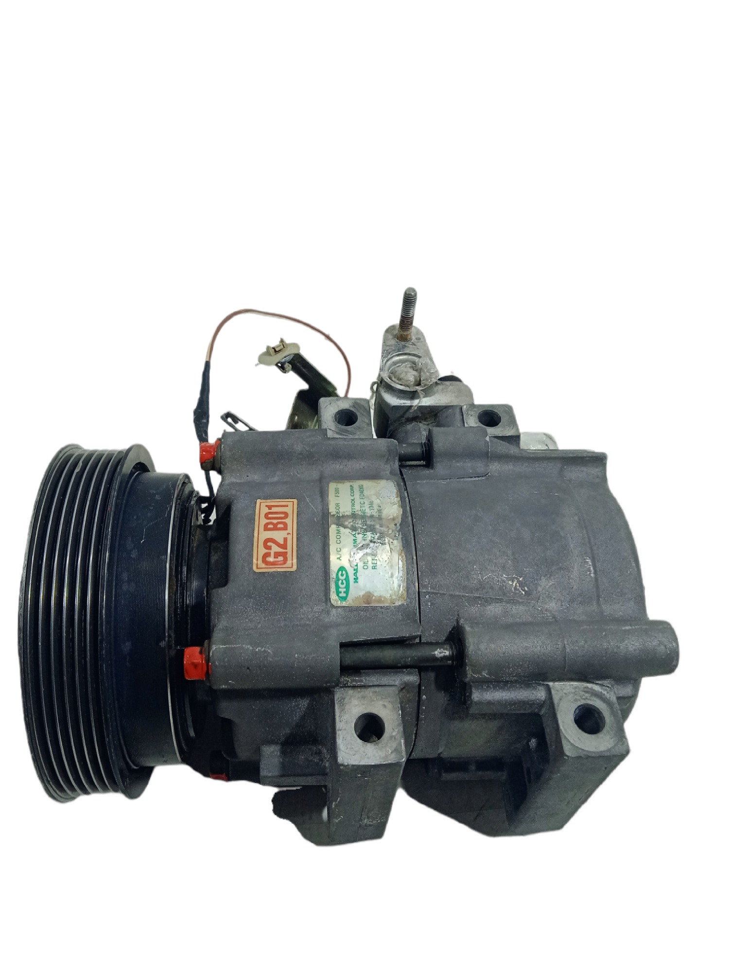 Compressor Do Ar Condicionado Santa Fé 2.7 V6 2001 Usado 4