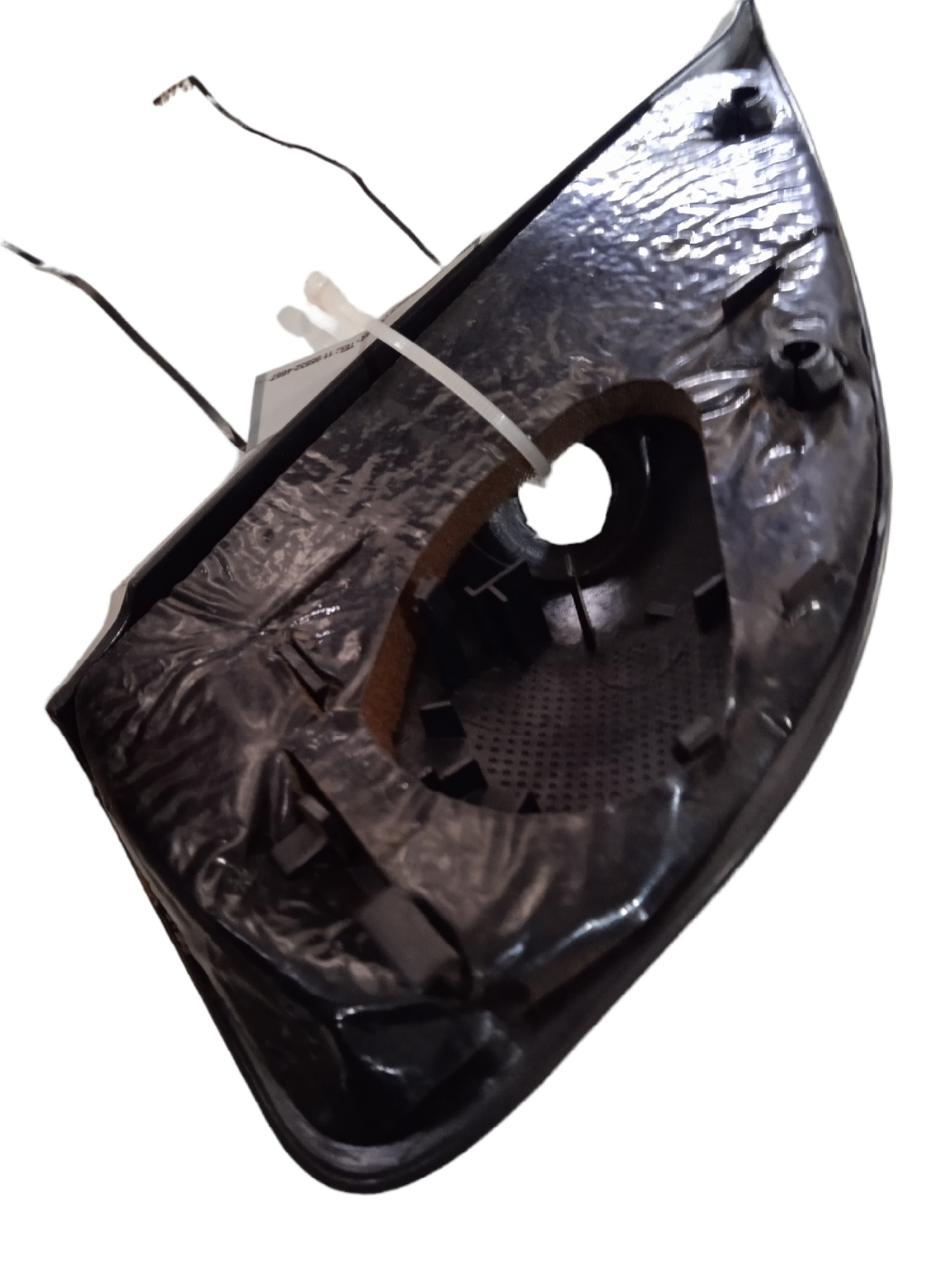 Acabamento Interno Retrovisor Direito Fiat Palio 1999 Usado  Preto 3