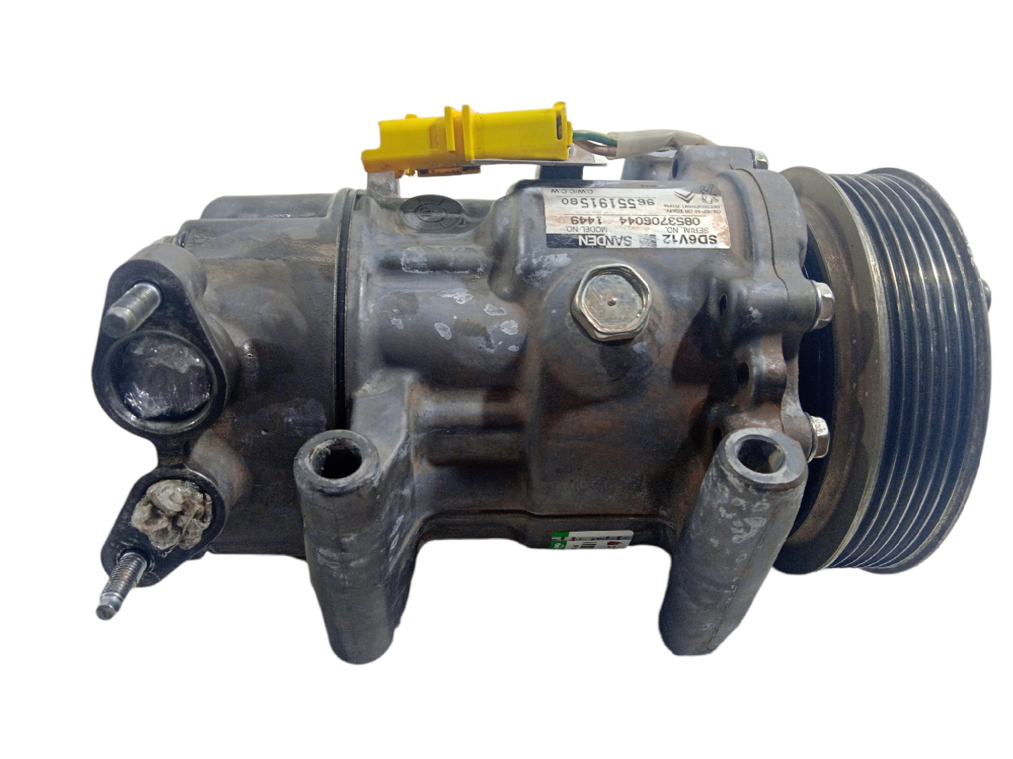 Compressor Do Ar Condicionado Peugeot 207 1.4 8v 2010 Usado 5