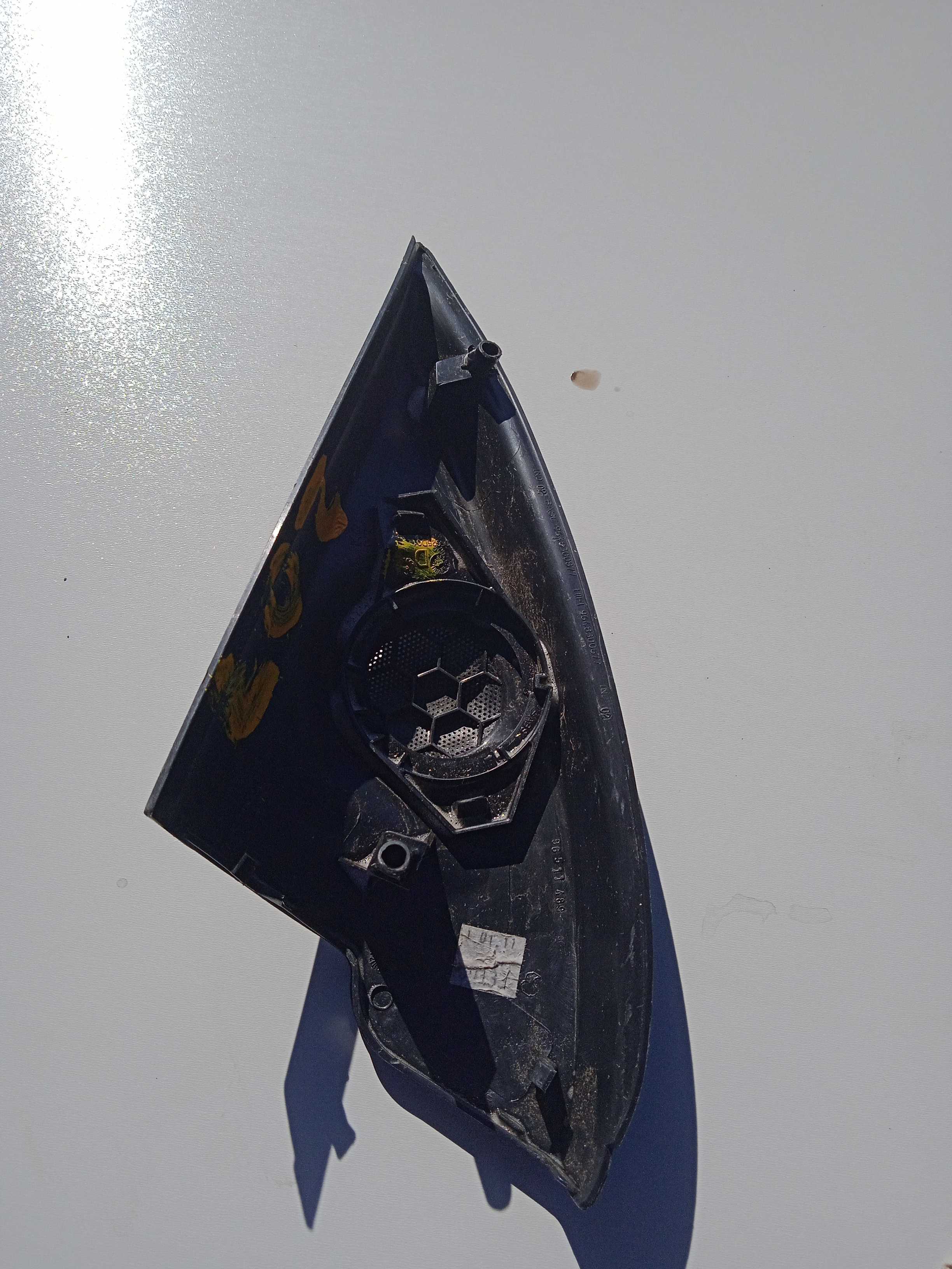 Acabamento Interno Retrovisor Direito Peugeot 207 Usado Ori Preto 2
