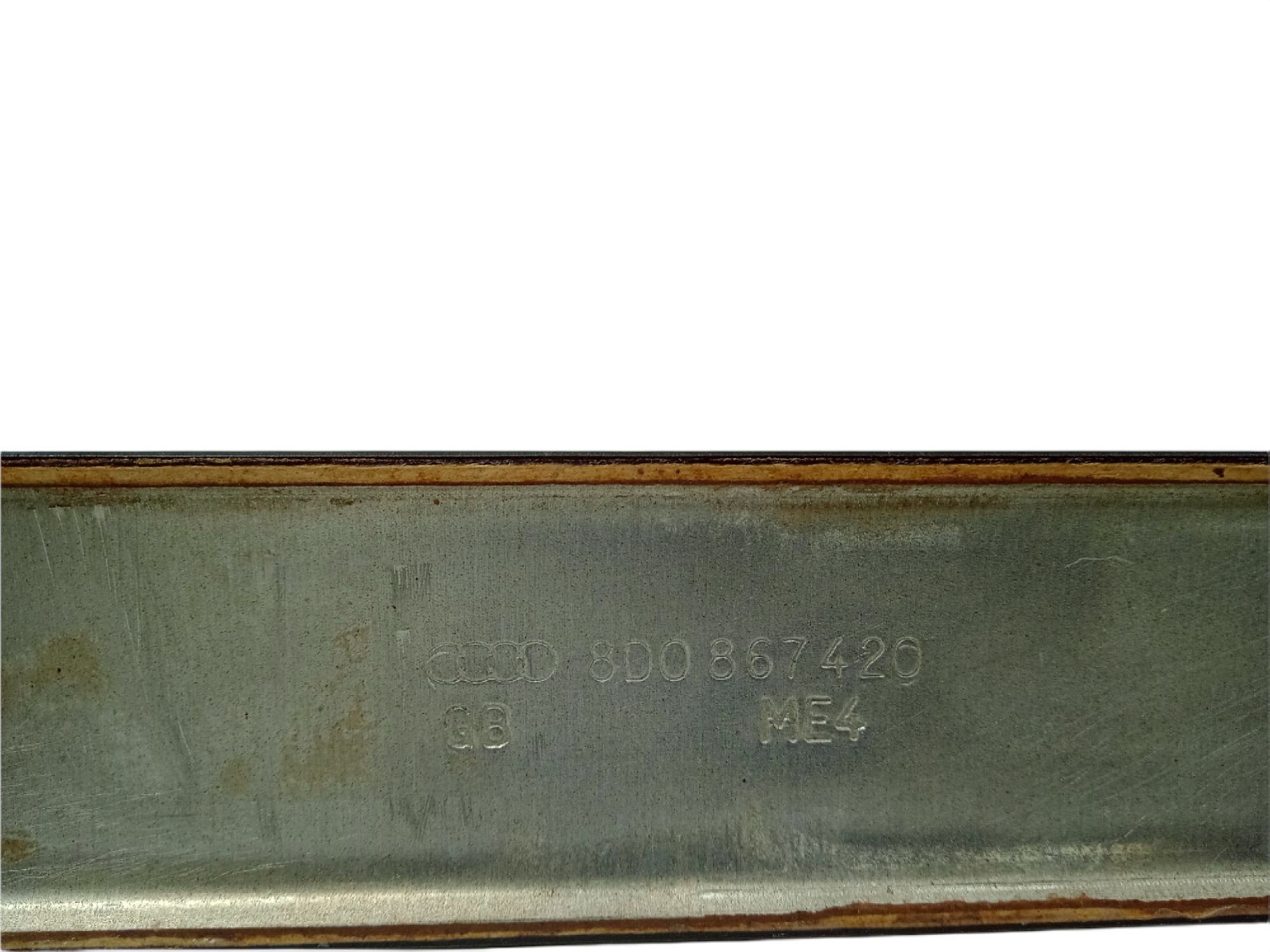 Acabamento  Forro Traseiro Direito Audi A4 2001  Marro 4