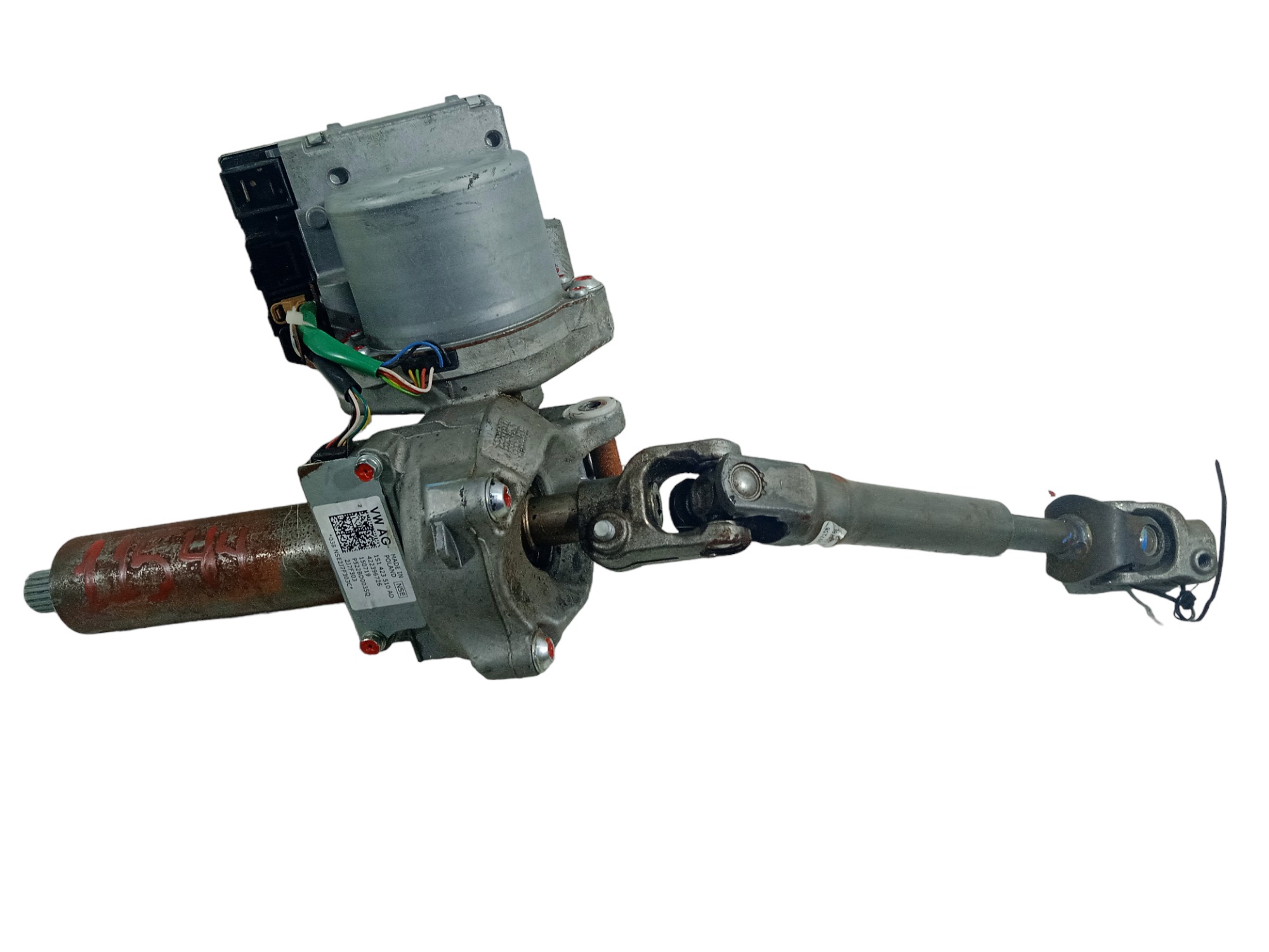 Coluna Direção Elétrica Vw Up Xtreme Tsi Turbo 5