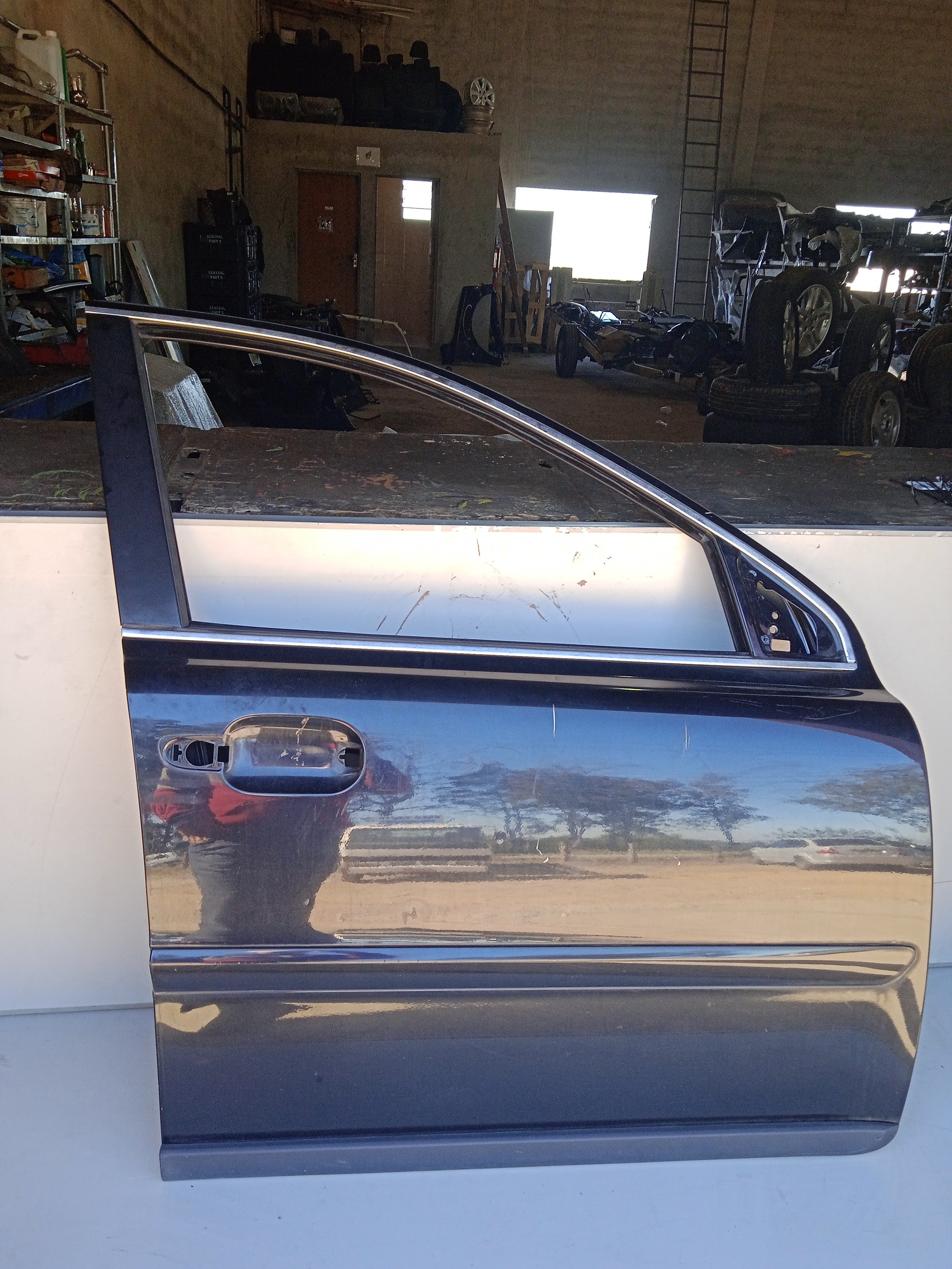 Porta D/d Volvo Xc90 3.2 2010 Preta Usado Original  Dianteira Direita Preto 5
