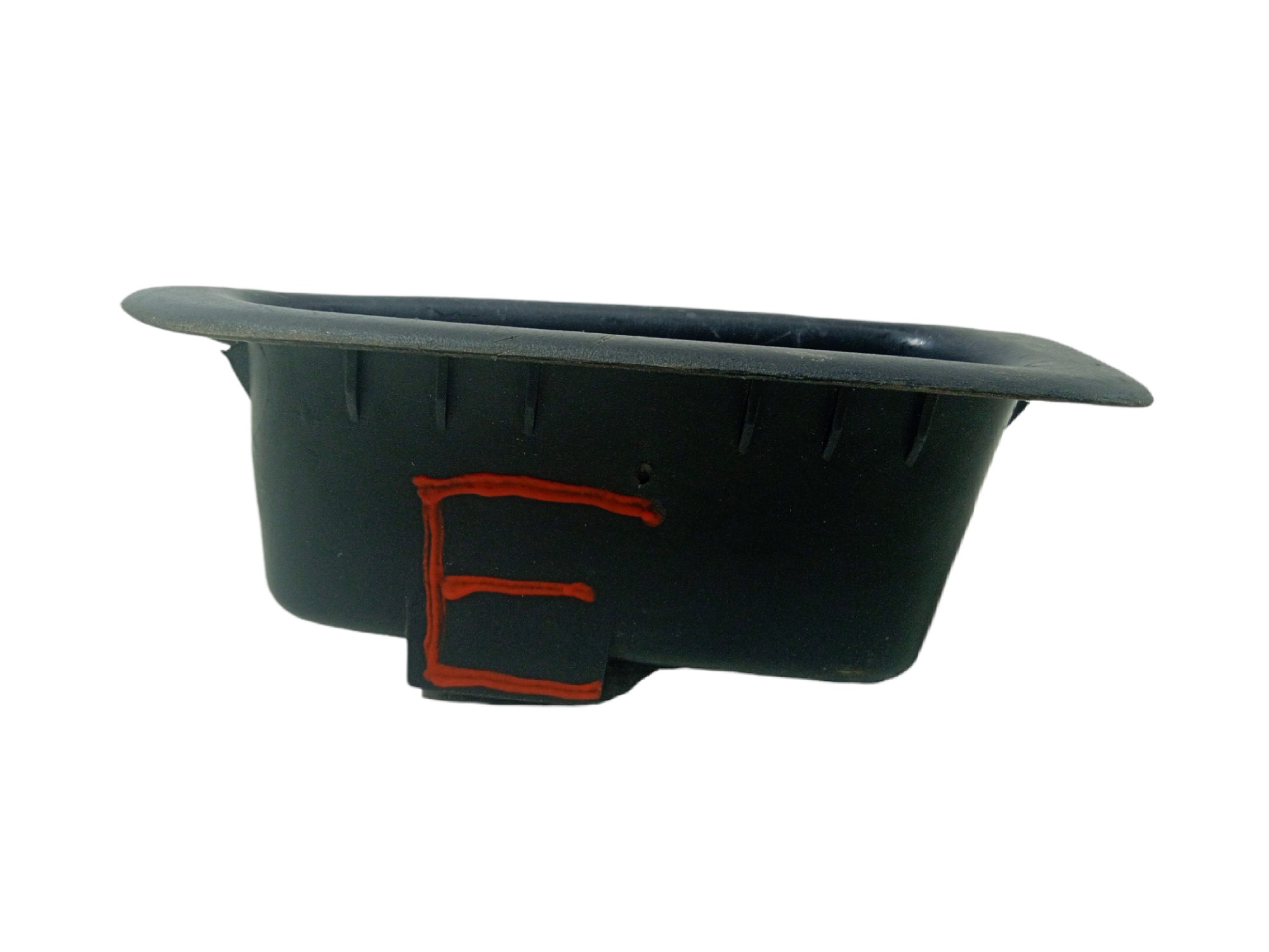 Puxador Interno Da Porta Esquerdo Peugeot 207 2010  Preto Dianteira 4