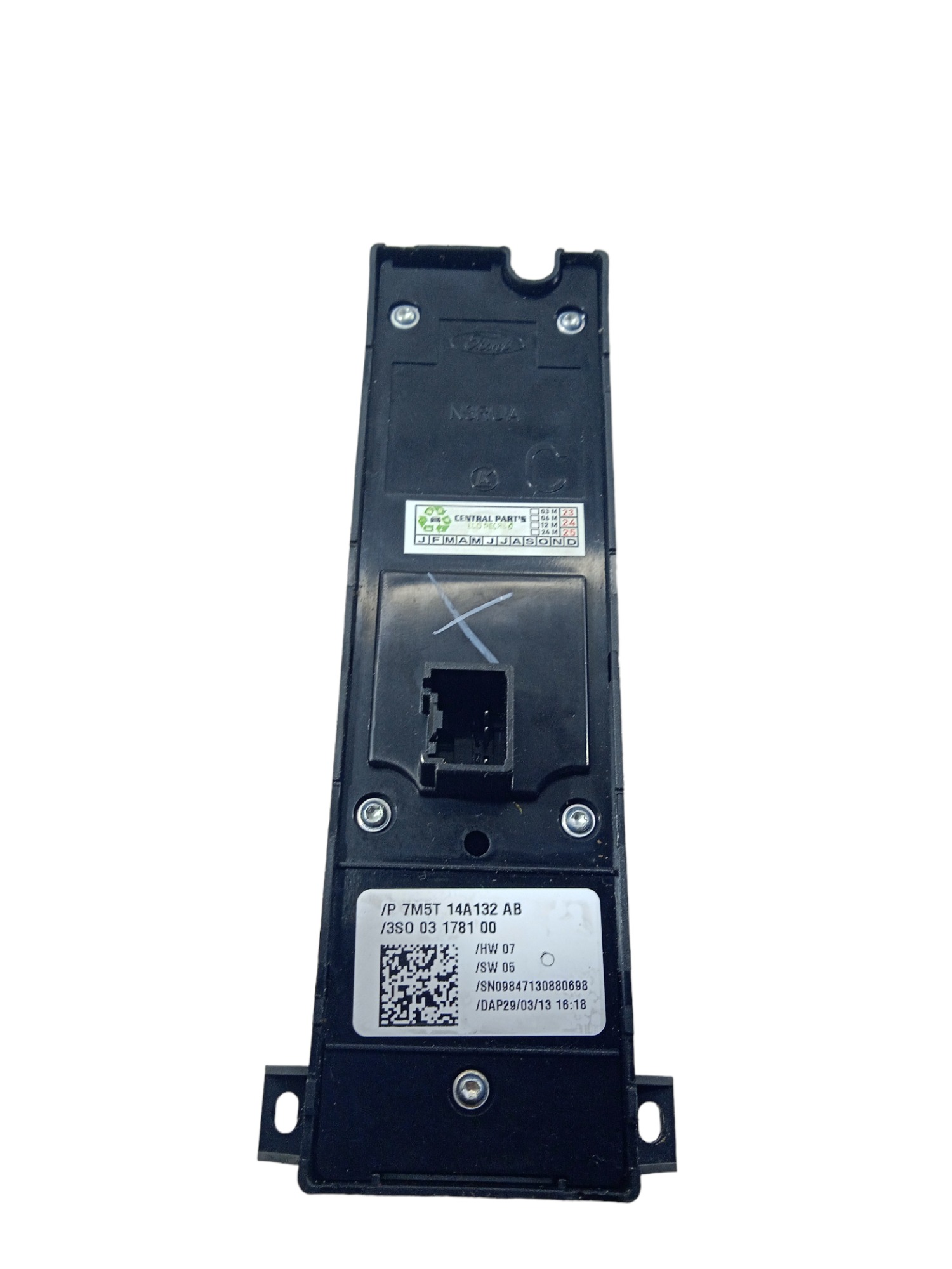 Botão Interruptor Vidro Elétrico Ford Focus 2009/2013 Usado 4