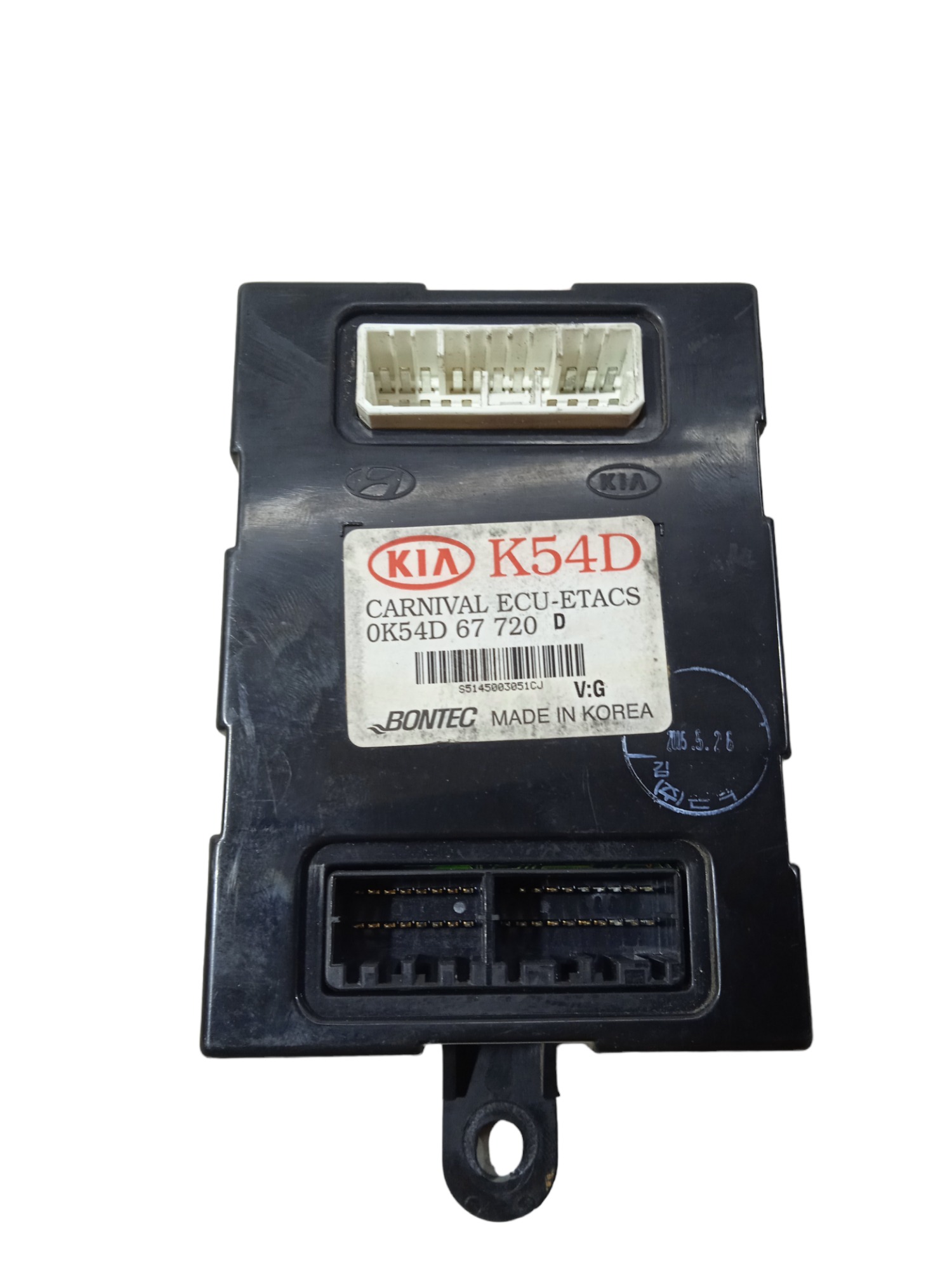 Modulo Central Controle Ecu 0k54d 67 720 D Kia Carnival Usad 3