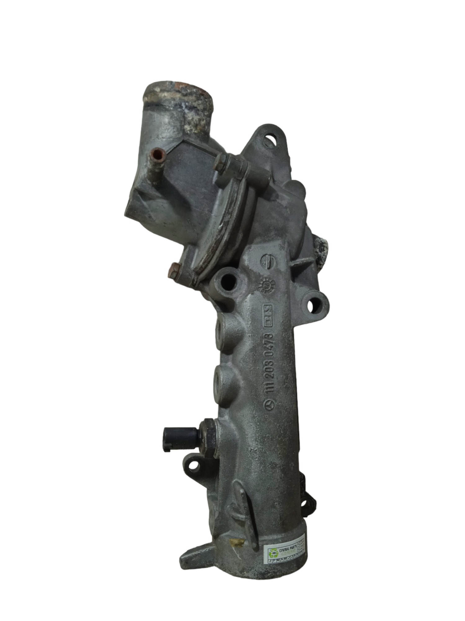 Carcaça Da Valvula Termostática Mercedes C180 1998 Usado 4